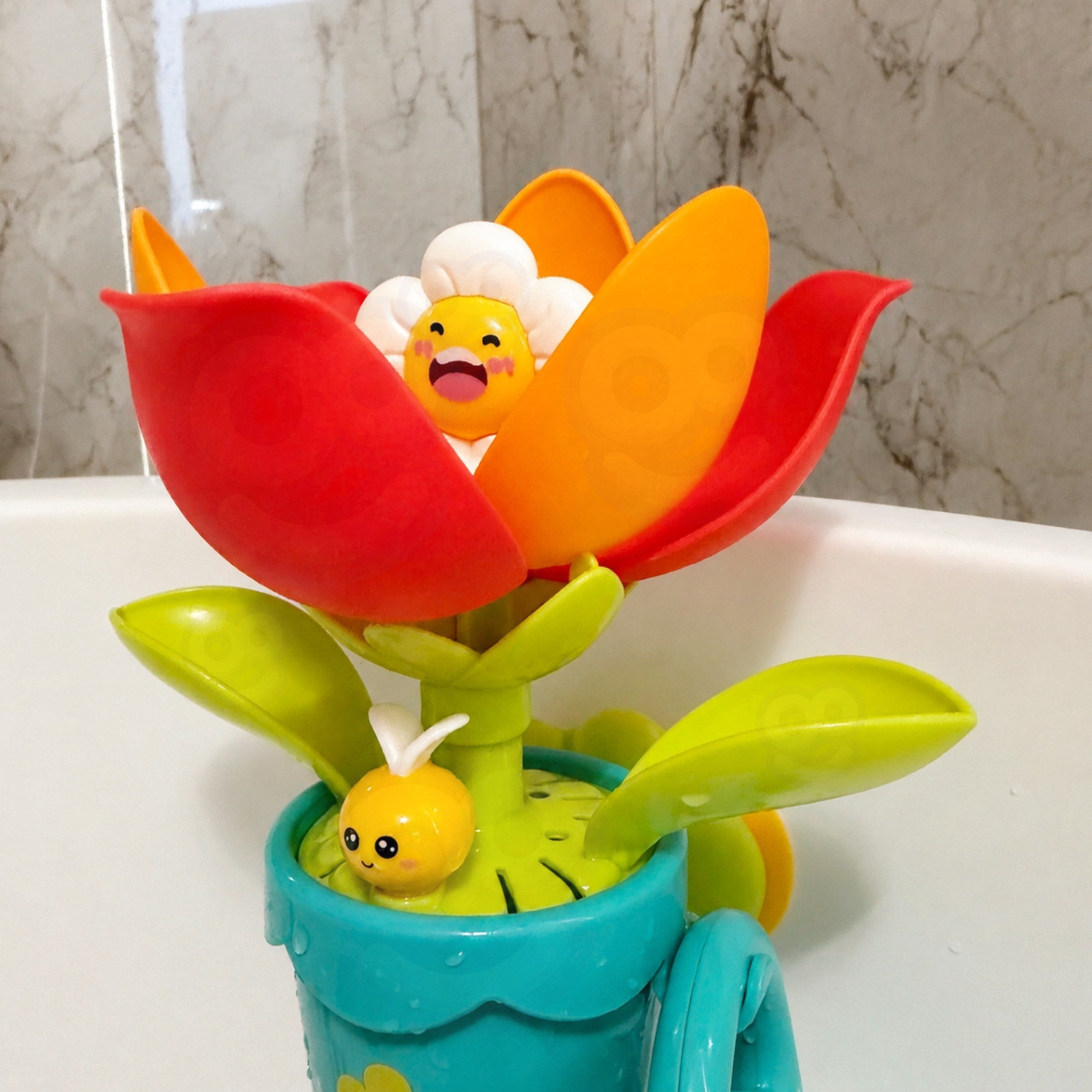 Woopie Baby Blooming Flower Bath Toy With Watering Can