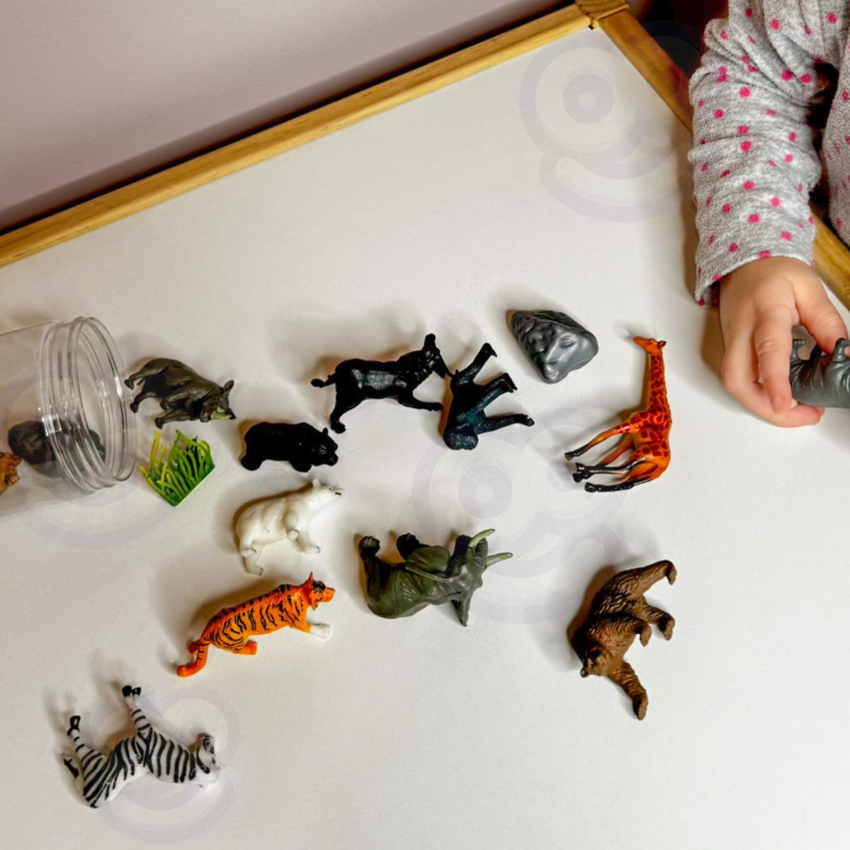 Sada figurek Woopie Wild Animals 16 ks.