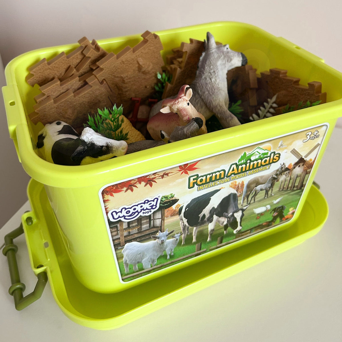 Woopie sada farmářských figurek + truhla 57 ks.