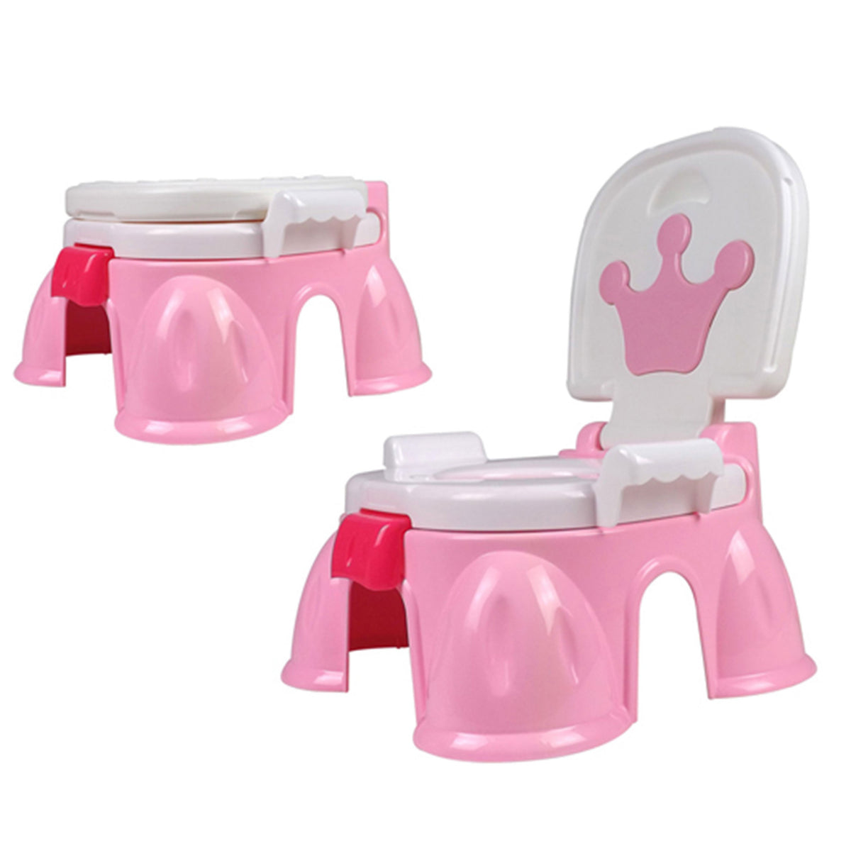 Woopie Baby First Potty för barn med musik 3in1 stolsteg