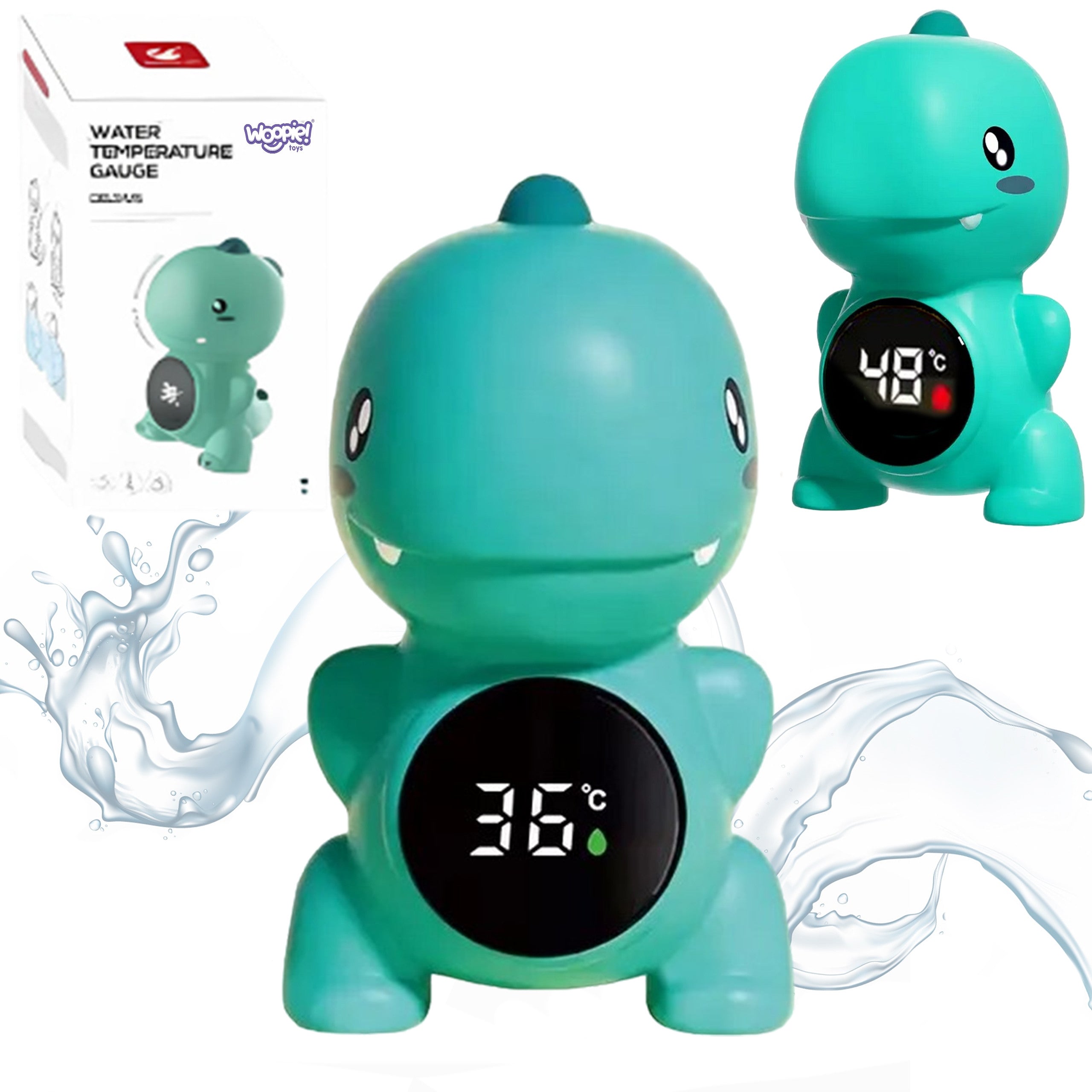 Woopie Baby Water Temperature Thermometer Blue