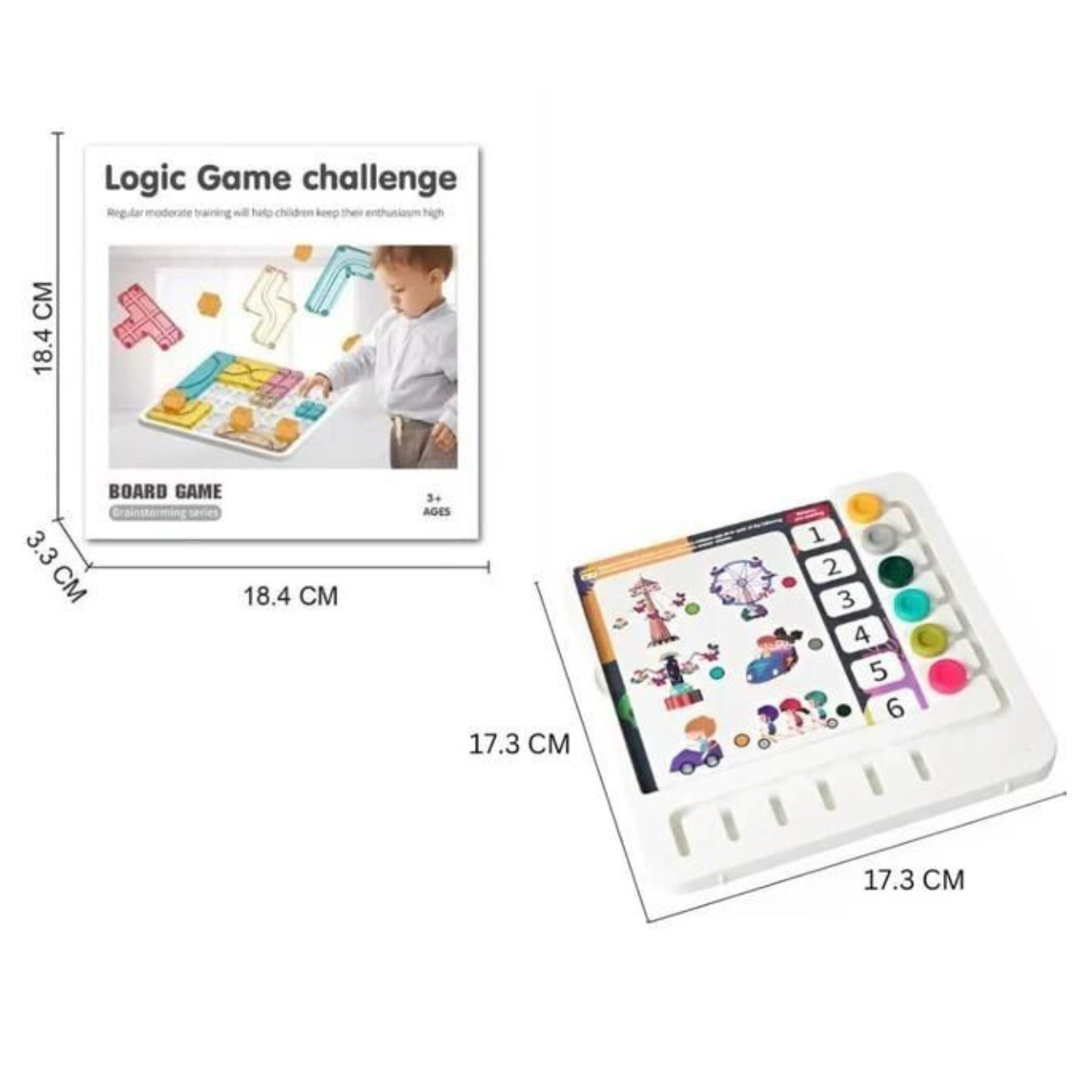 Woopie Set med 60 Logic Games 3+