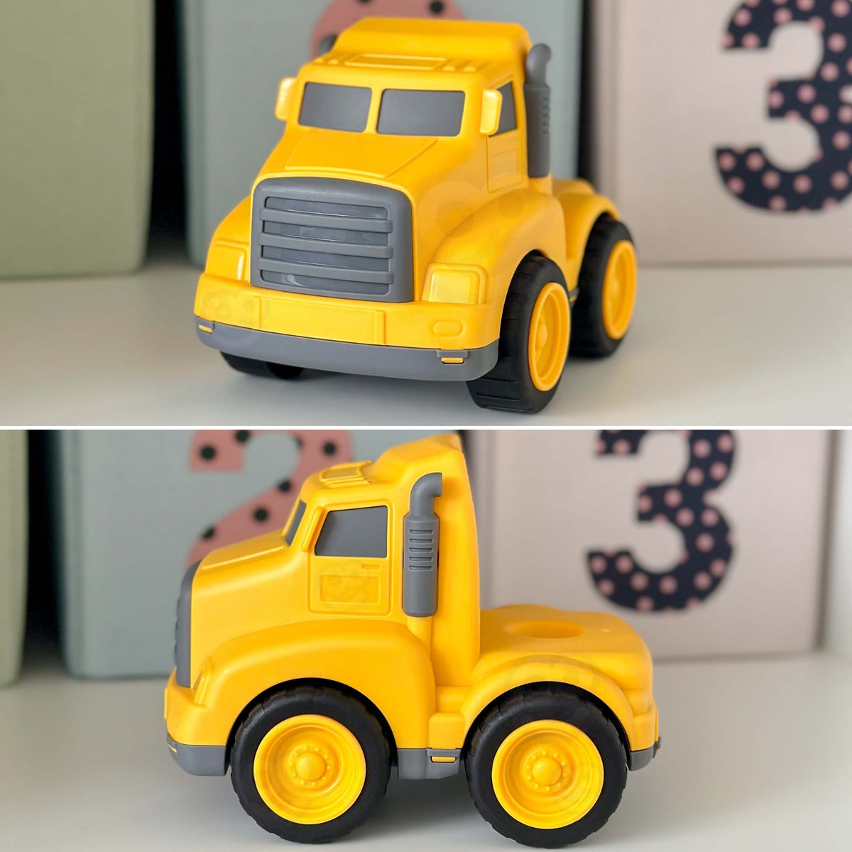 Woopie Tow Truck 4-i-1 set byggnadsfordon
