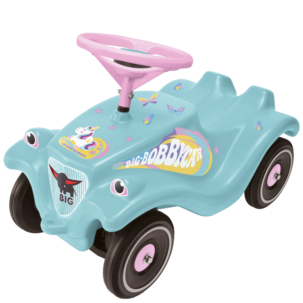 Big Bobby Car Classic Ride-on med Horn Unicorn