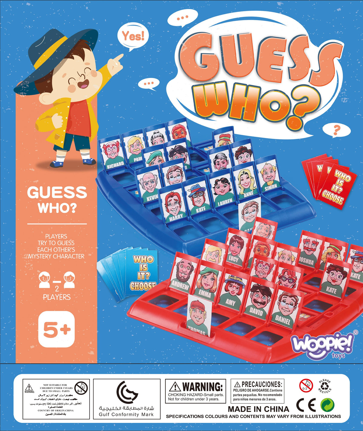 Juego familiar Woopie Adivina quién es