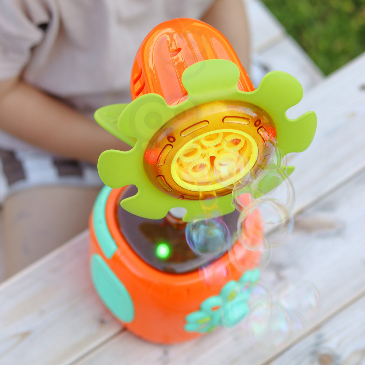 Woopie interaktive Sonnenblumen-Blasenmaschine