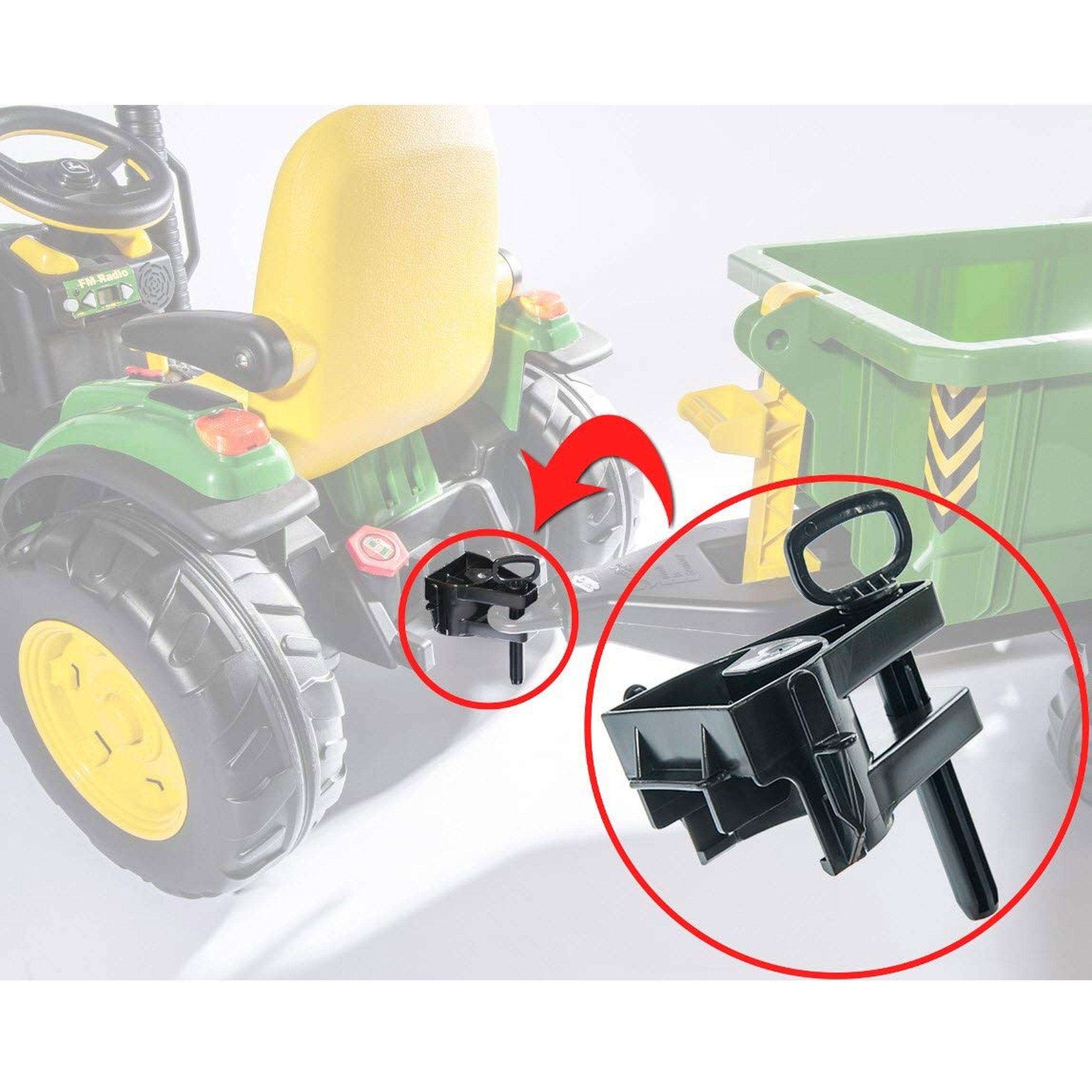 Adaptér Rolly Toys pro traktory Peg Perego na baterie