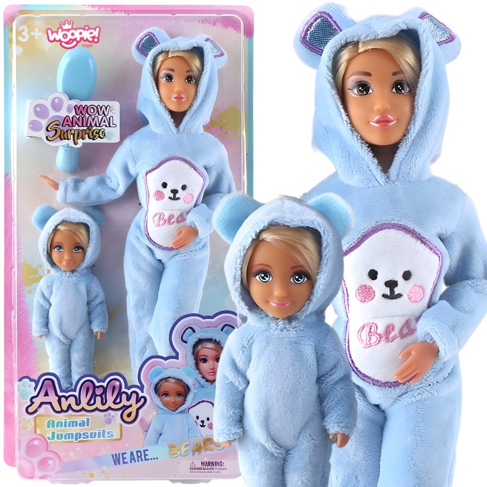 Комплект гащеризони Woopie Royal Dolls Blue Teddy Bears от 2 бр