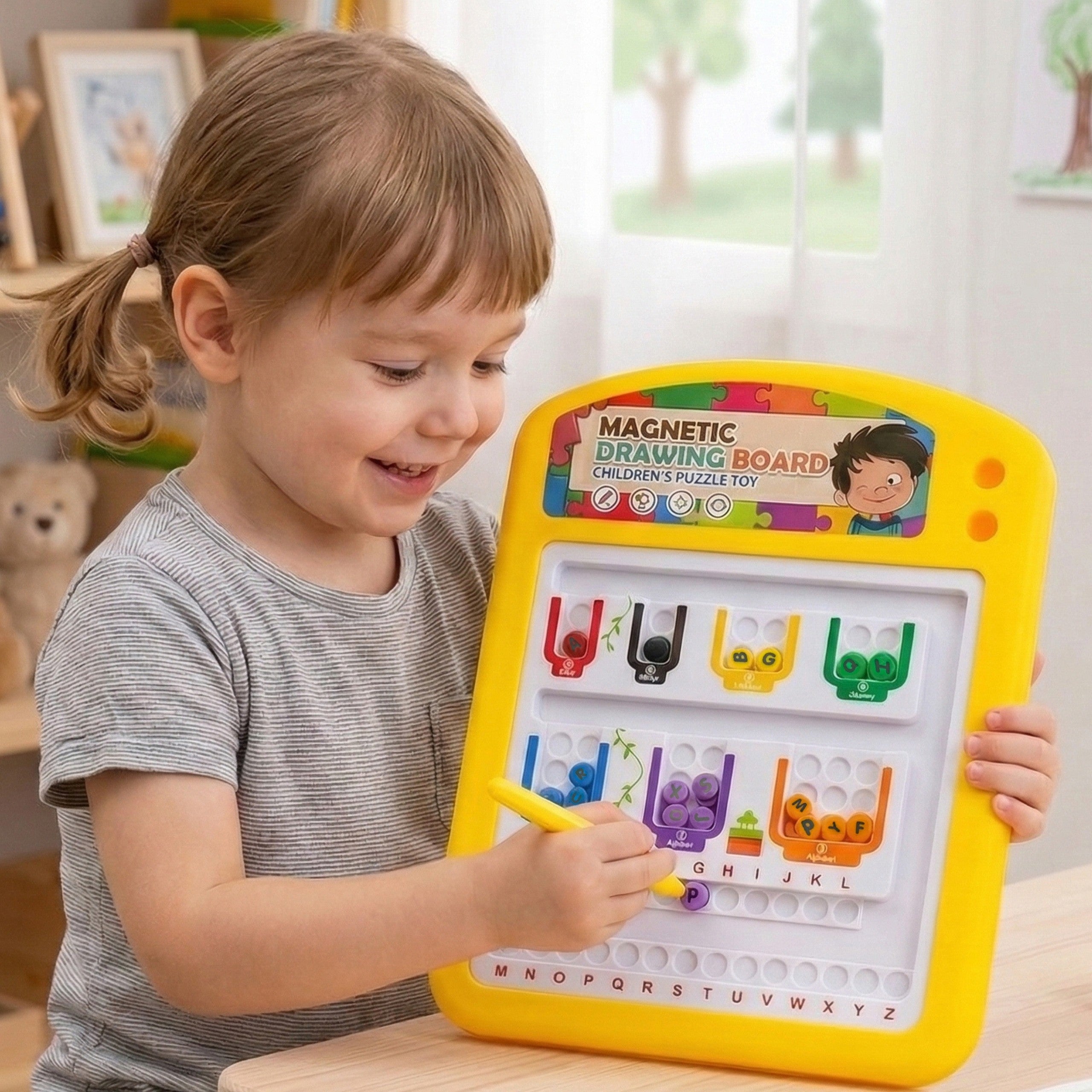 Магнитна дъска за рисуване Woopie Montessori