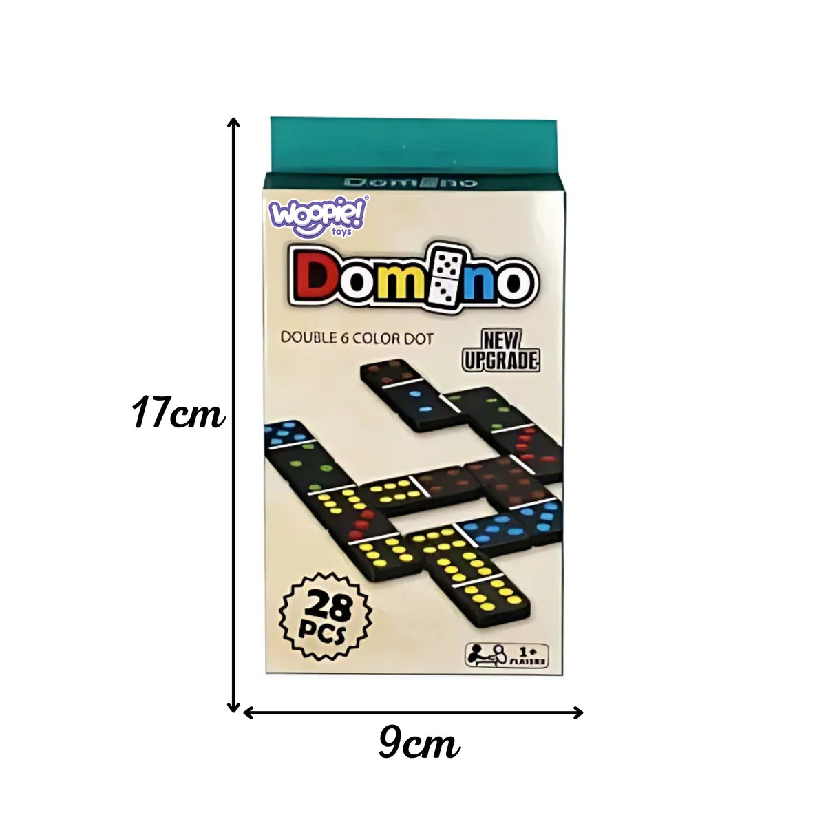 Woopie Domino családi kirakós játék 28 blokk