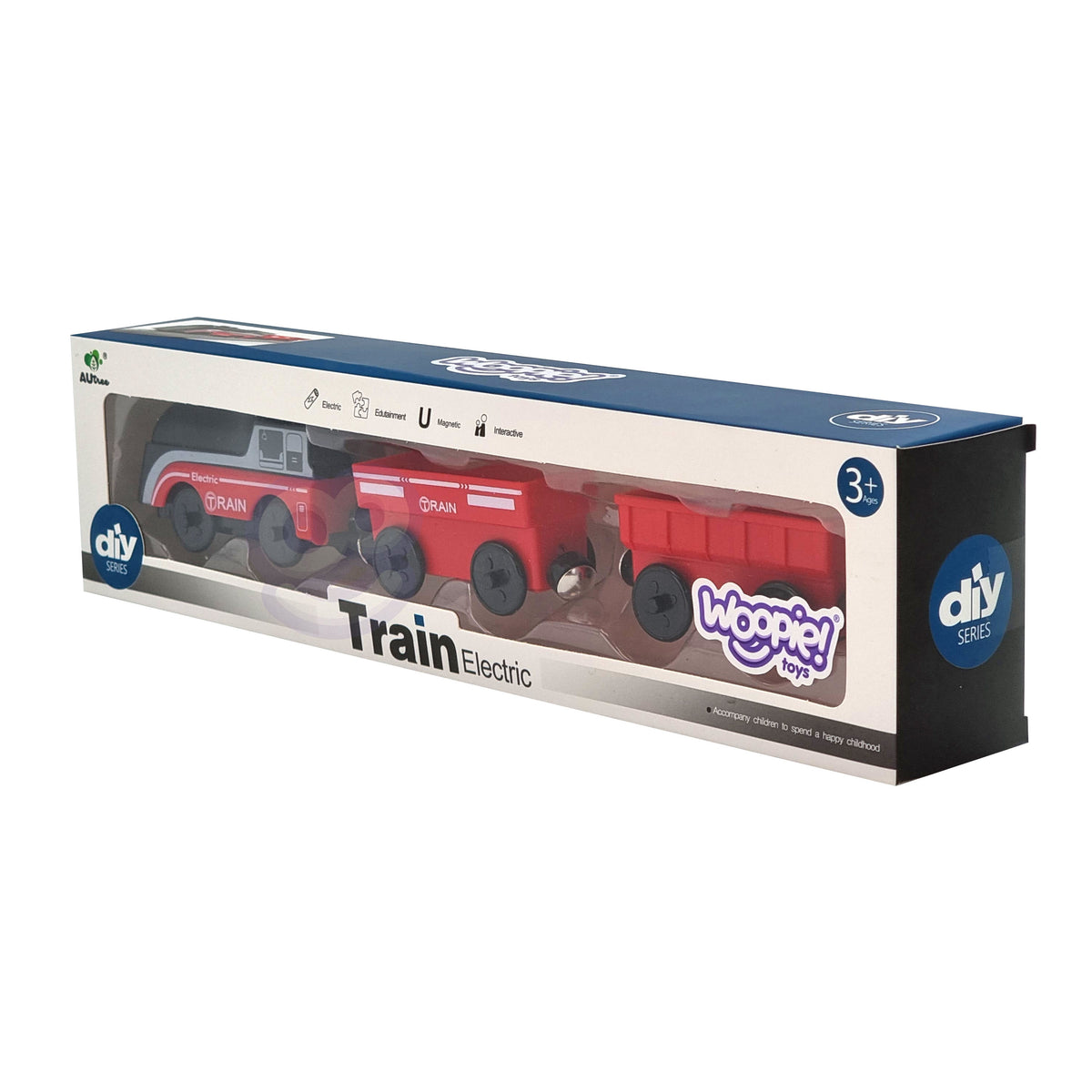 Vagones magnéticos de tren locomotora eléctrica Woopie
