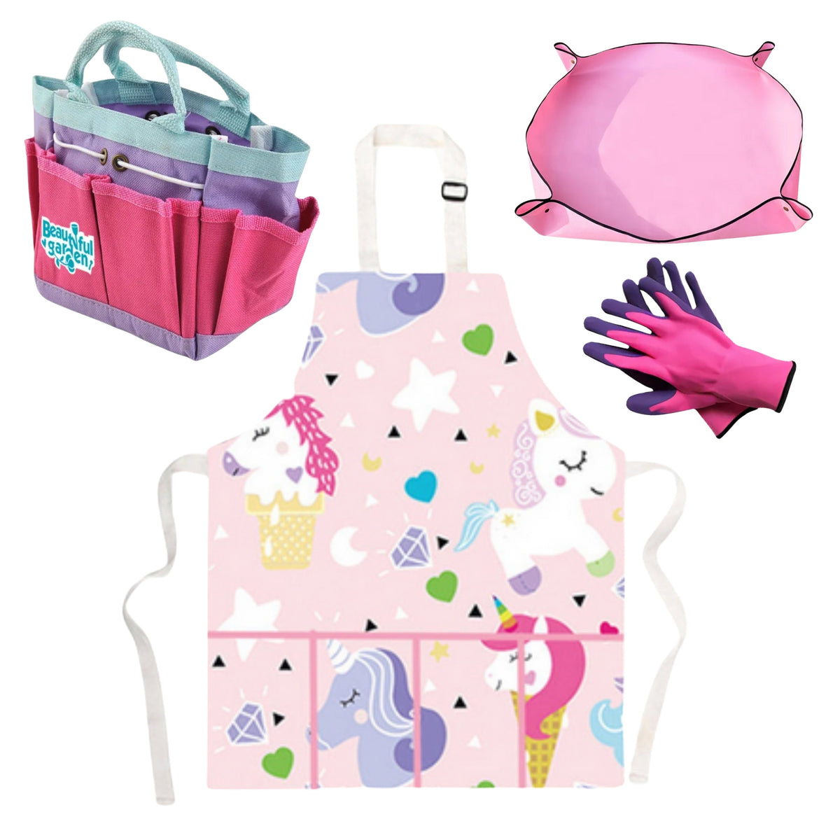 Woopie Little Gardener's Set 18 Pcs Unicorn
