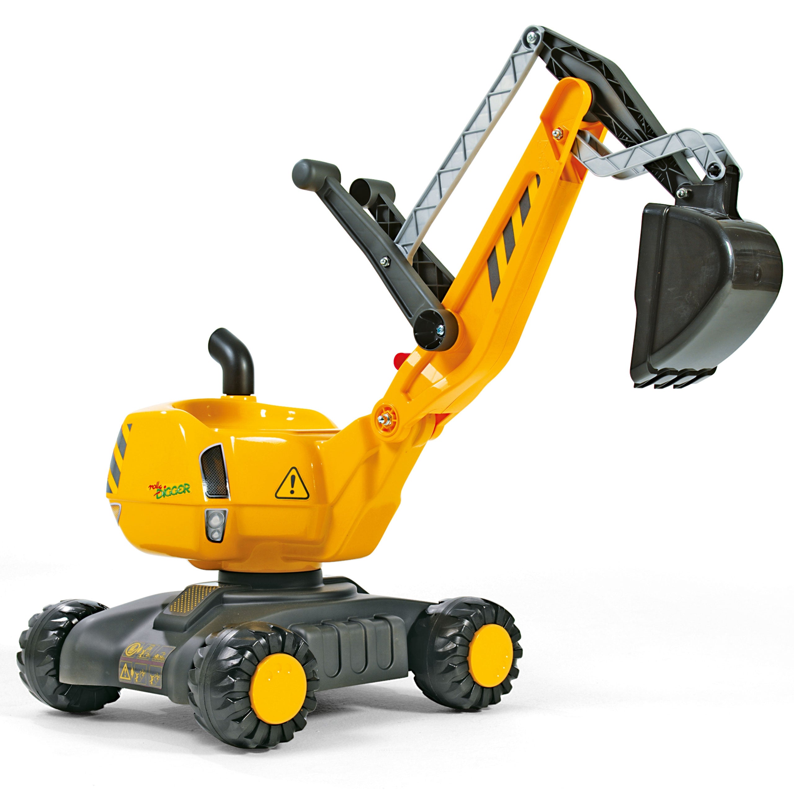 Rolly Toys Rollydigger Yellow Self-propelled Excavator