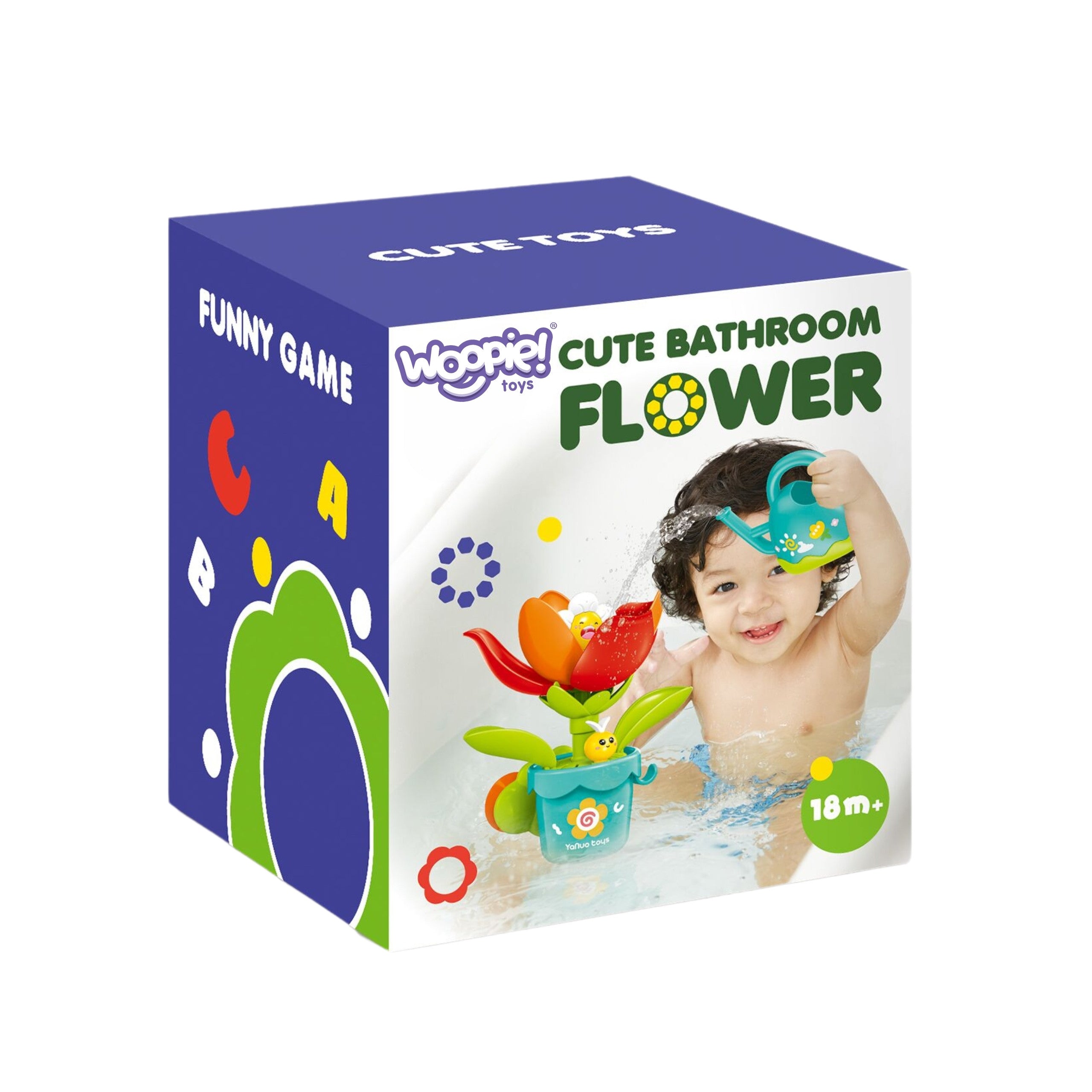 Woopie Baby Blooming Flower Bath Toy With Watering Can