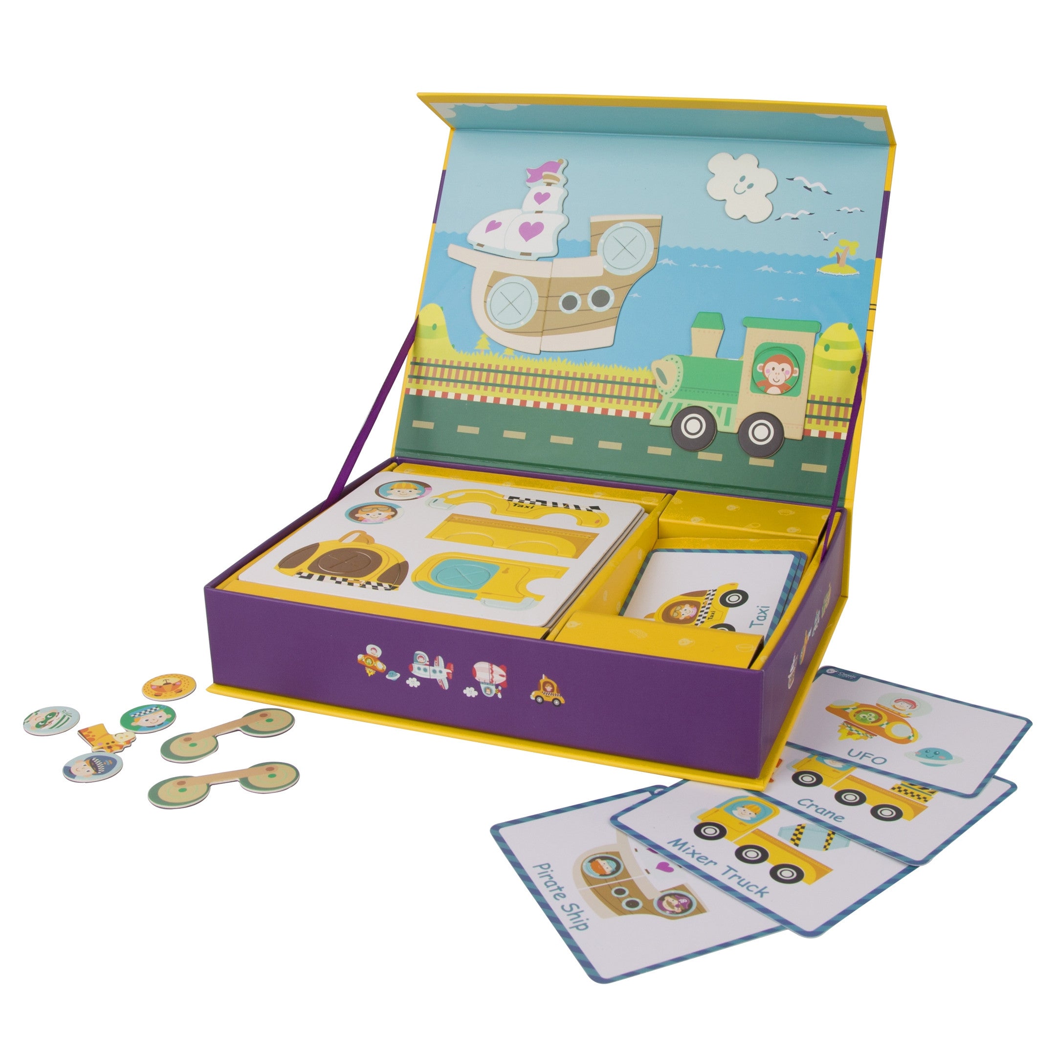 Classic World Puzzle Learning Road Transport Traffic 72 Pcs.