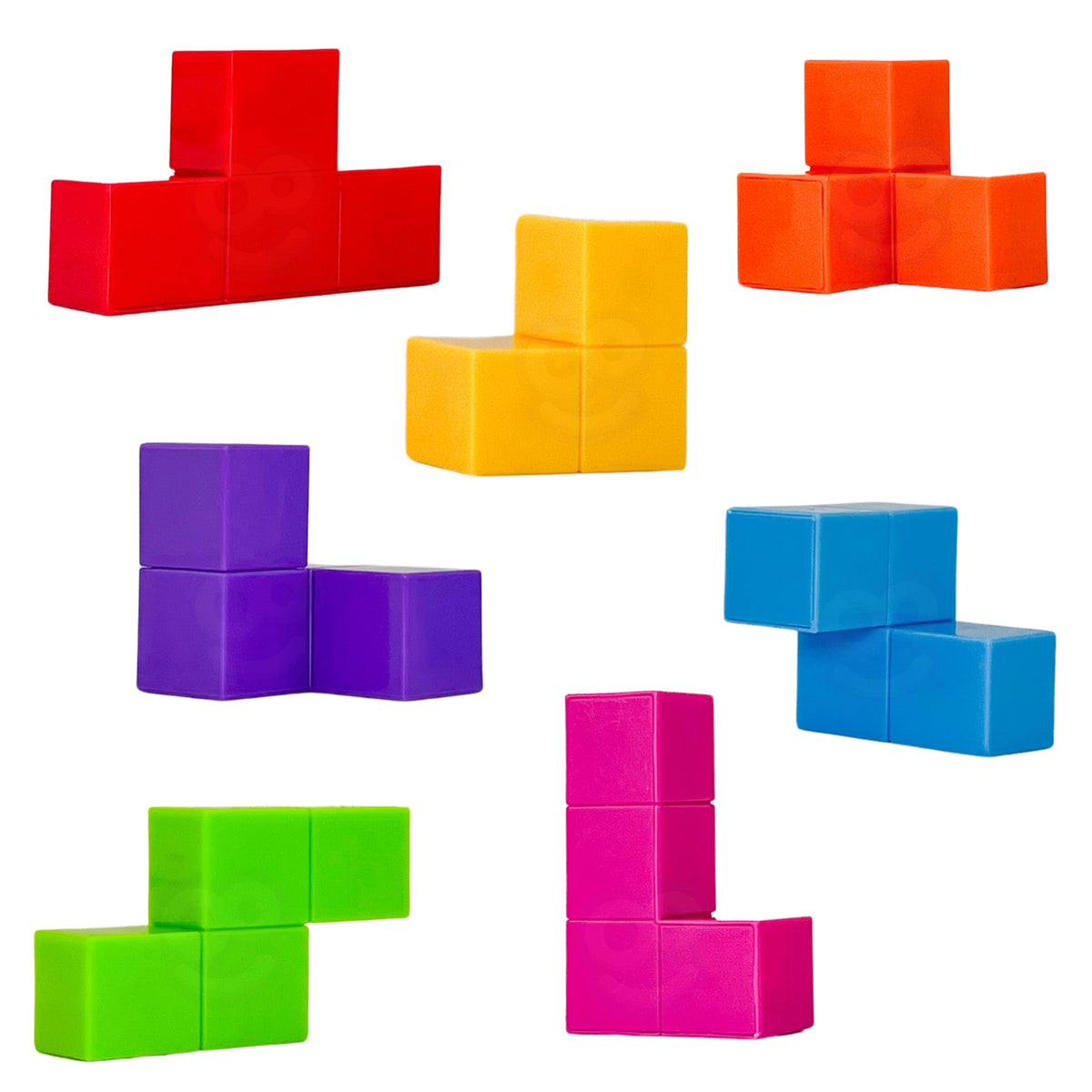 Woopie Tetris kocka puzzle kártyakészlettel