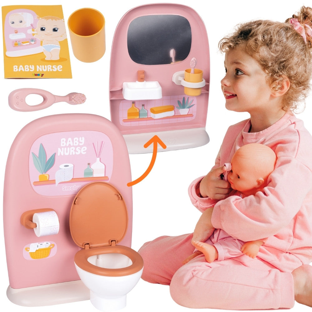 Smoby Baby Nurse - Double-sided Toilet For A 42 Cm Doll