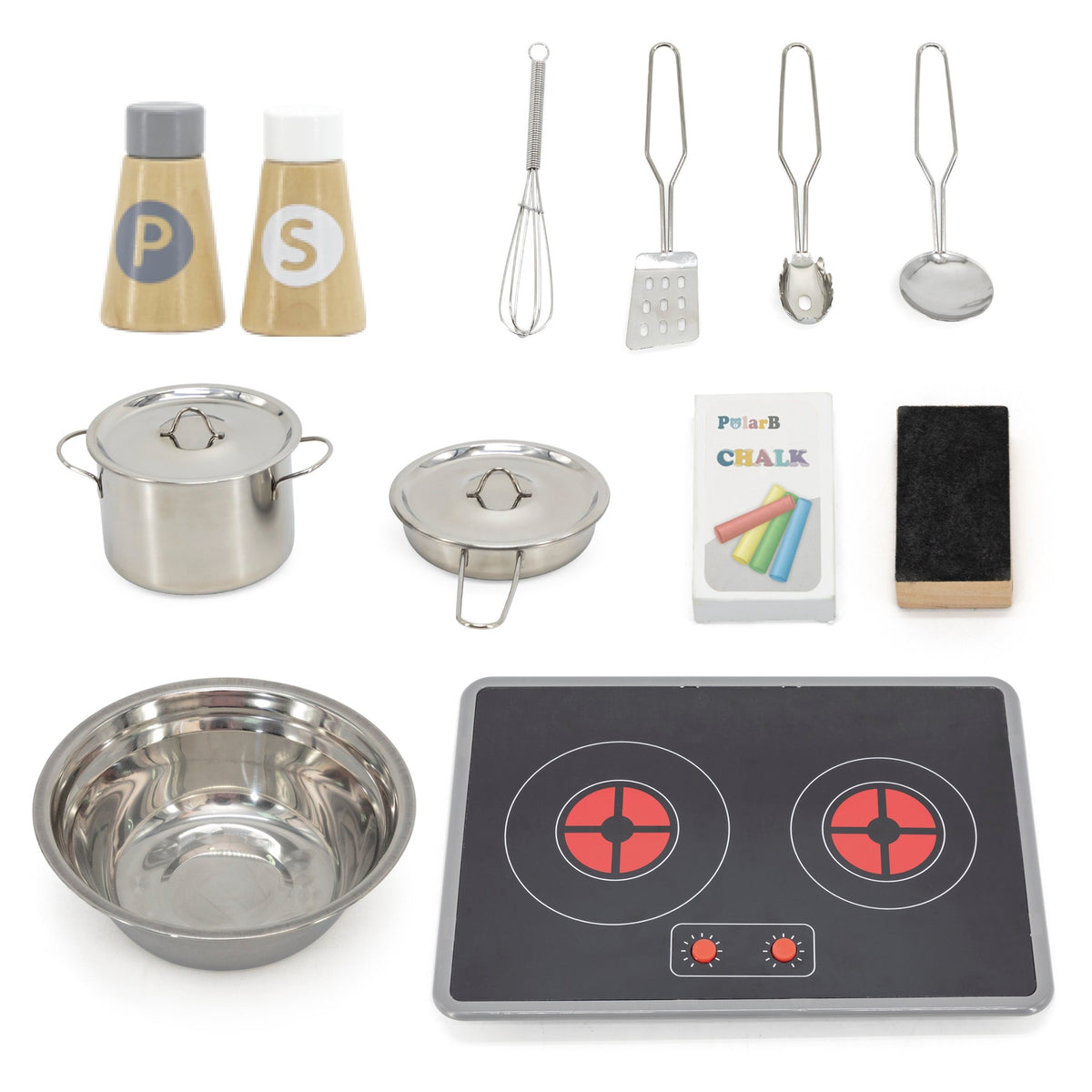 Viga Polarb Wooden Kitchen Light Sound + Accessories