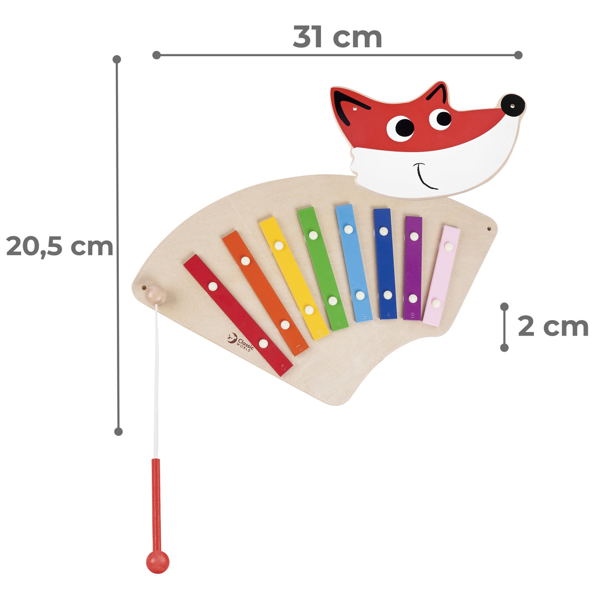 Tablero de pared musical Classic World Edu Lisek