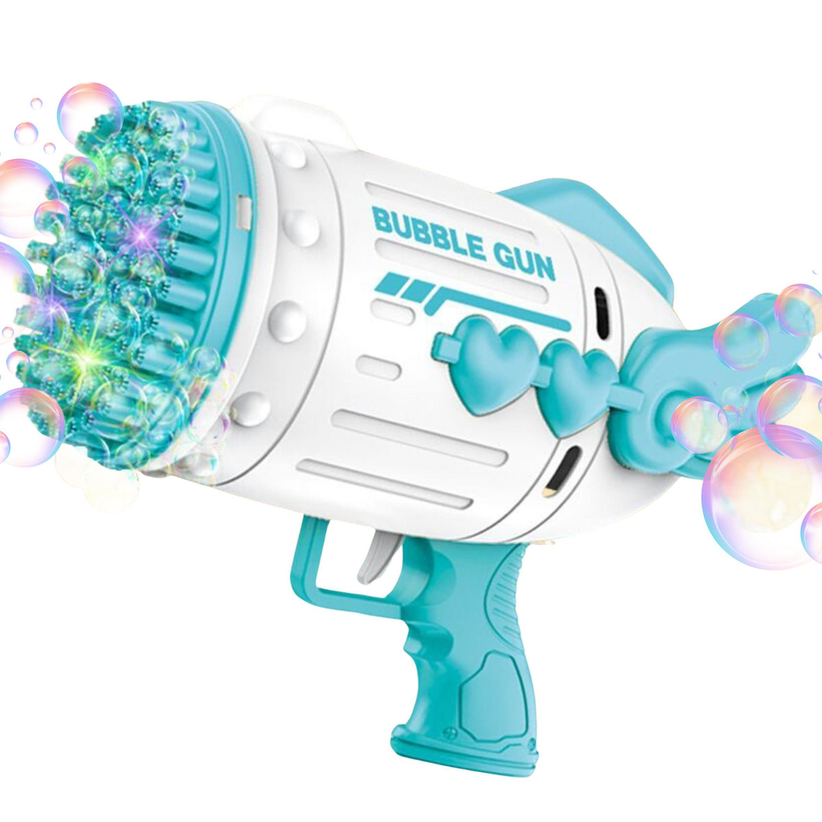 Woopie Seifenblasenpistole 91 Löcher Blau