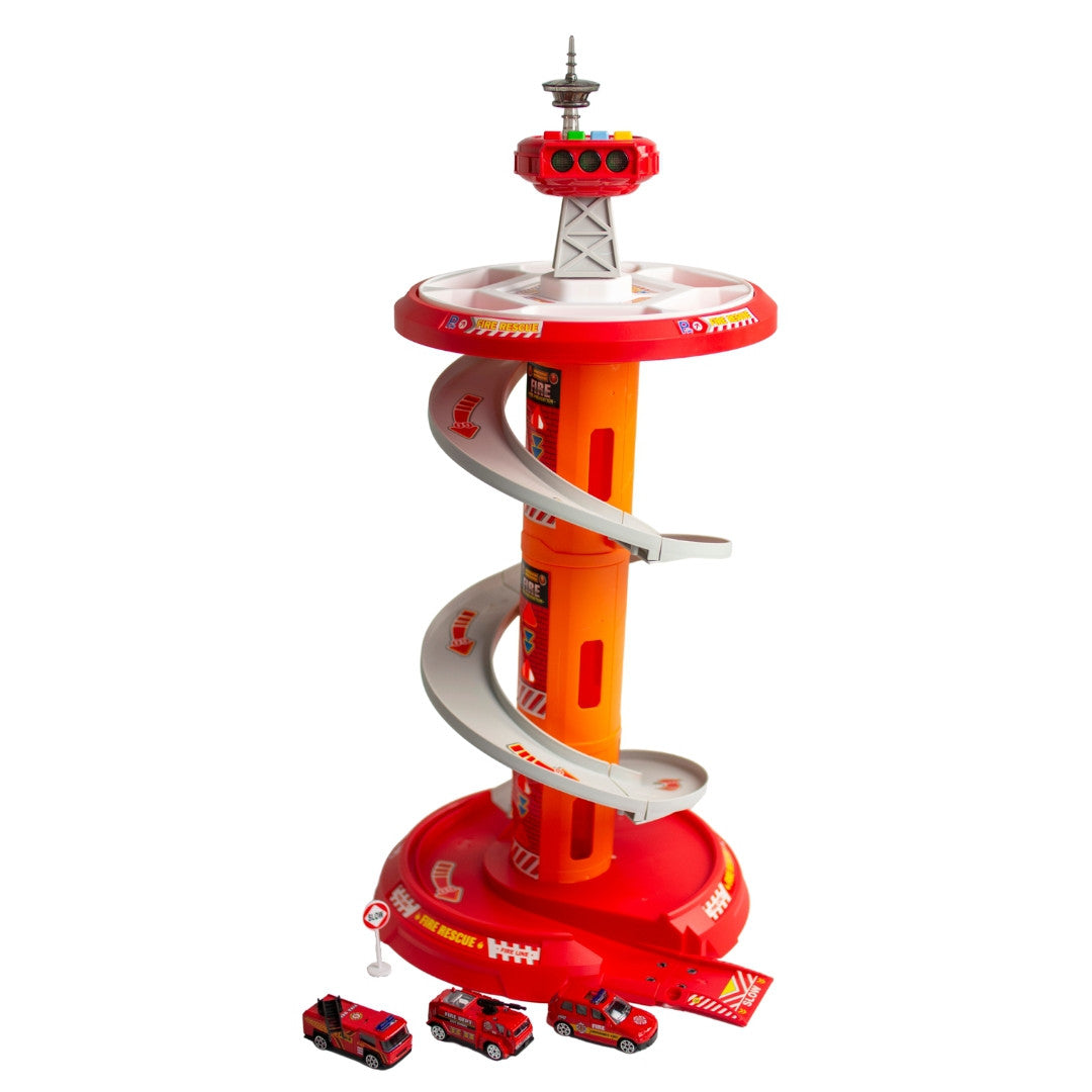 Woopie Spiral Track Car Garage 3 Pcs.