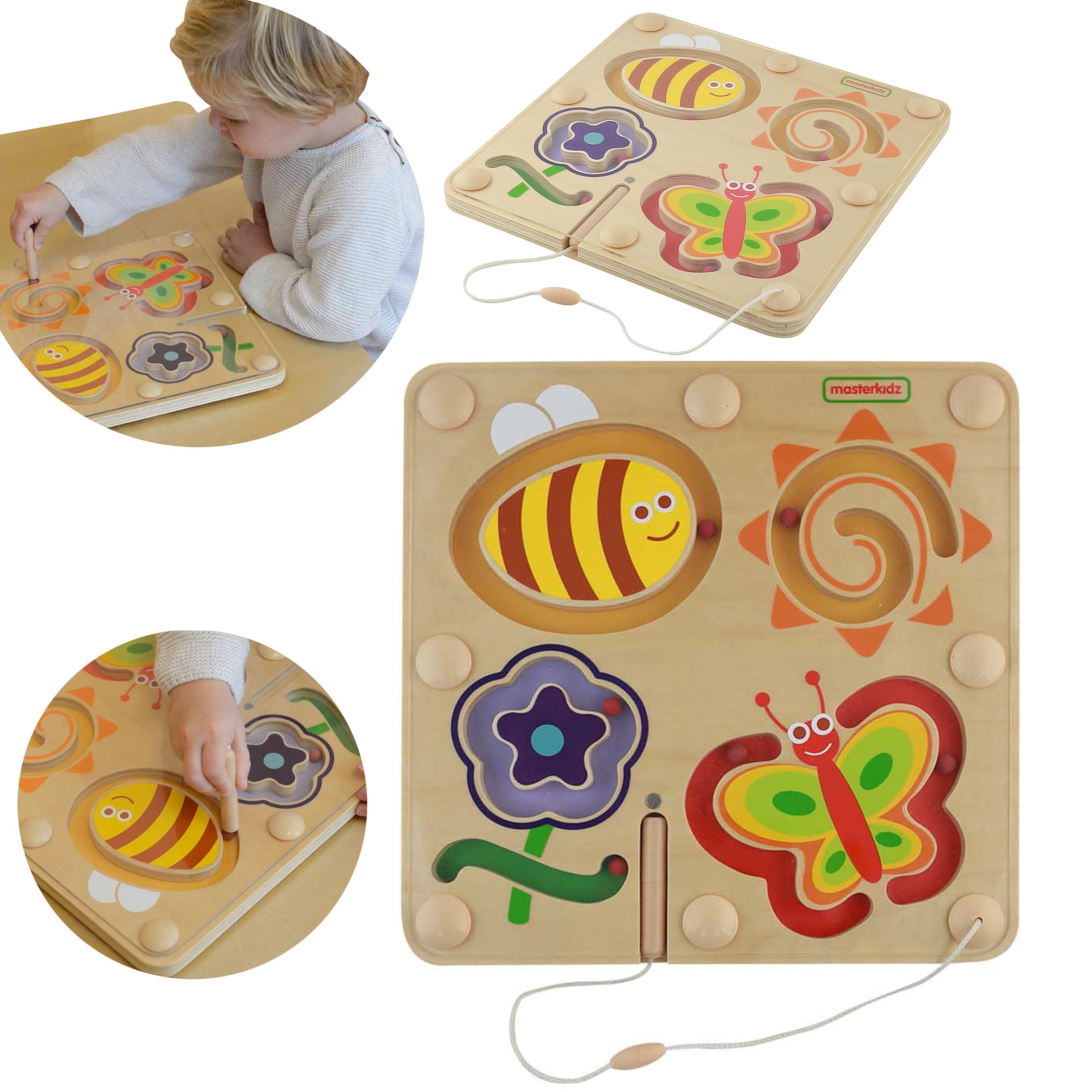 Masterkidz Magnetic Maze World Of Insects - Таблет
