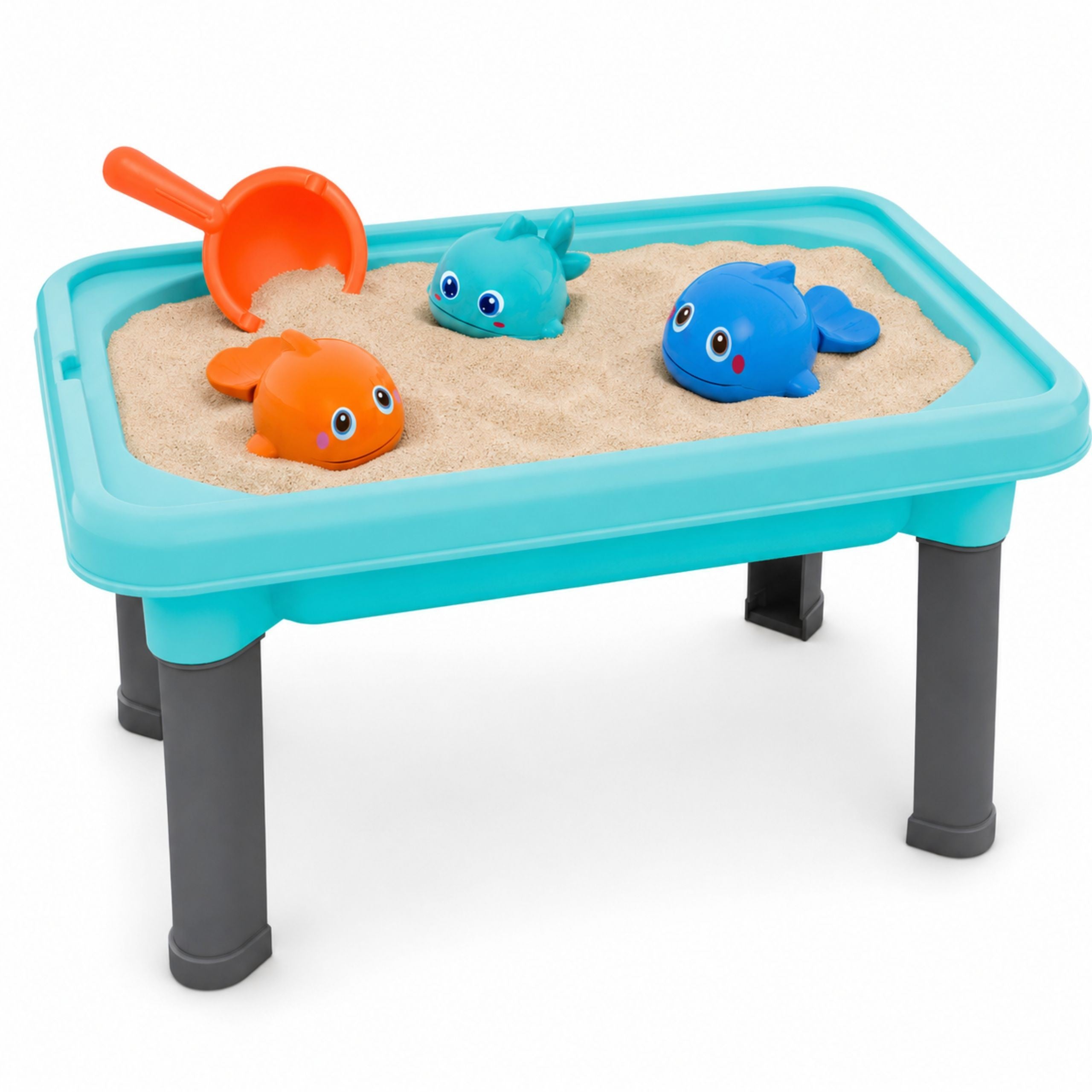 Woopie Water Table 3in1 Sandbox Game Fishing 6 Pcs.