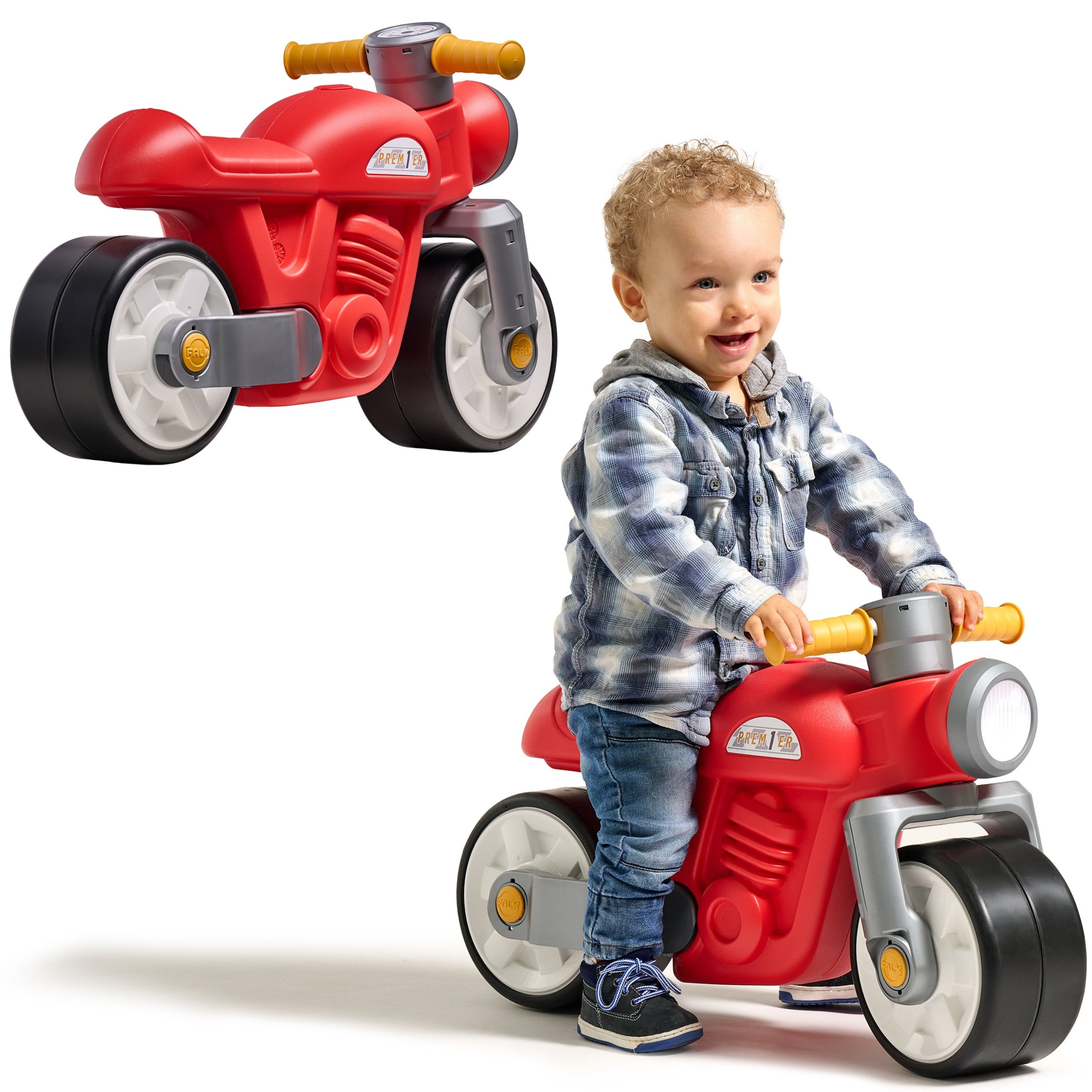 Falk Ride-on Motorrad Vintage Rot 1-3 Jahre