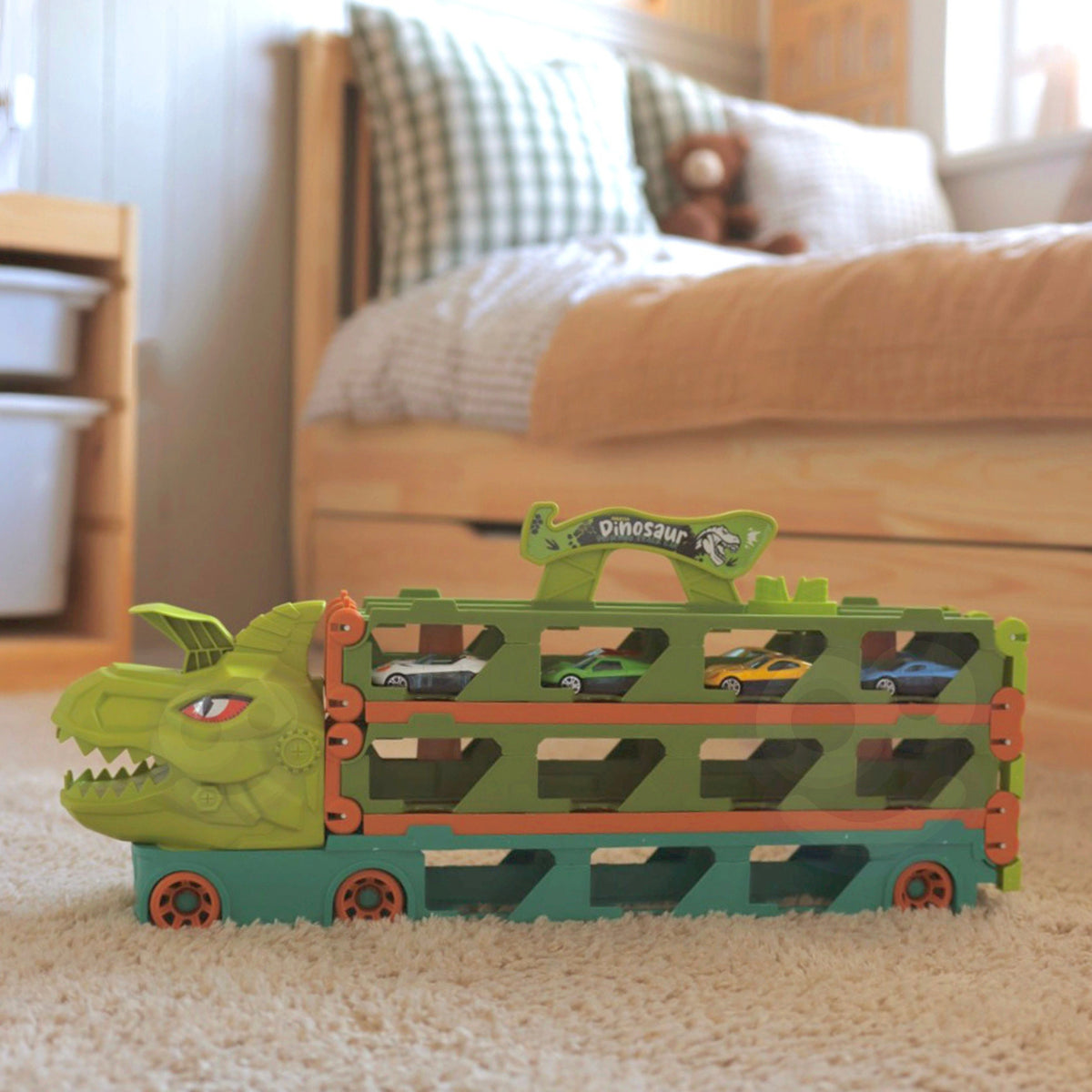 Woopie Toy Truck Dinosaur Track 2,1 m autókhoz