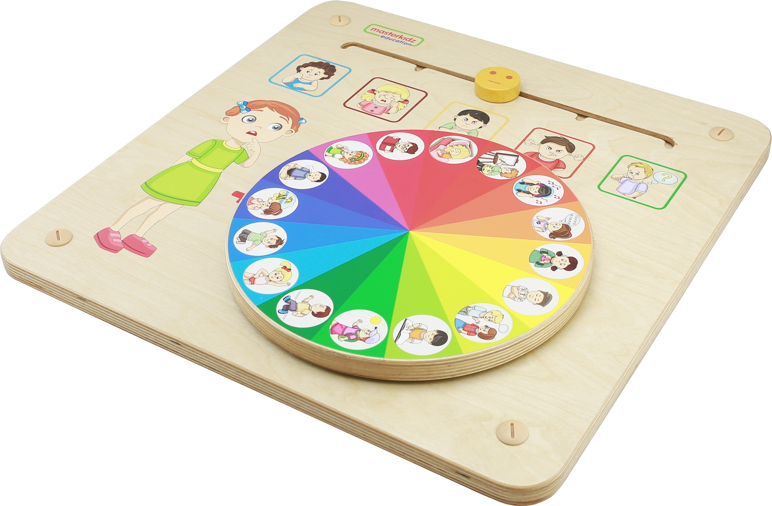 Tablica Edukacyjna Masterkidz Nauka Emocji Zarządzanie Emocjami Montessori