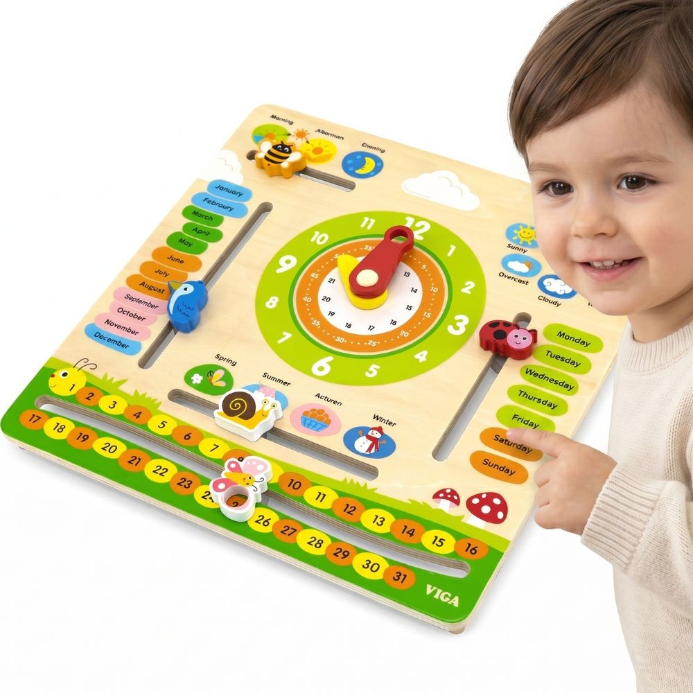 Viga Образователен календар Учене на английски