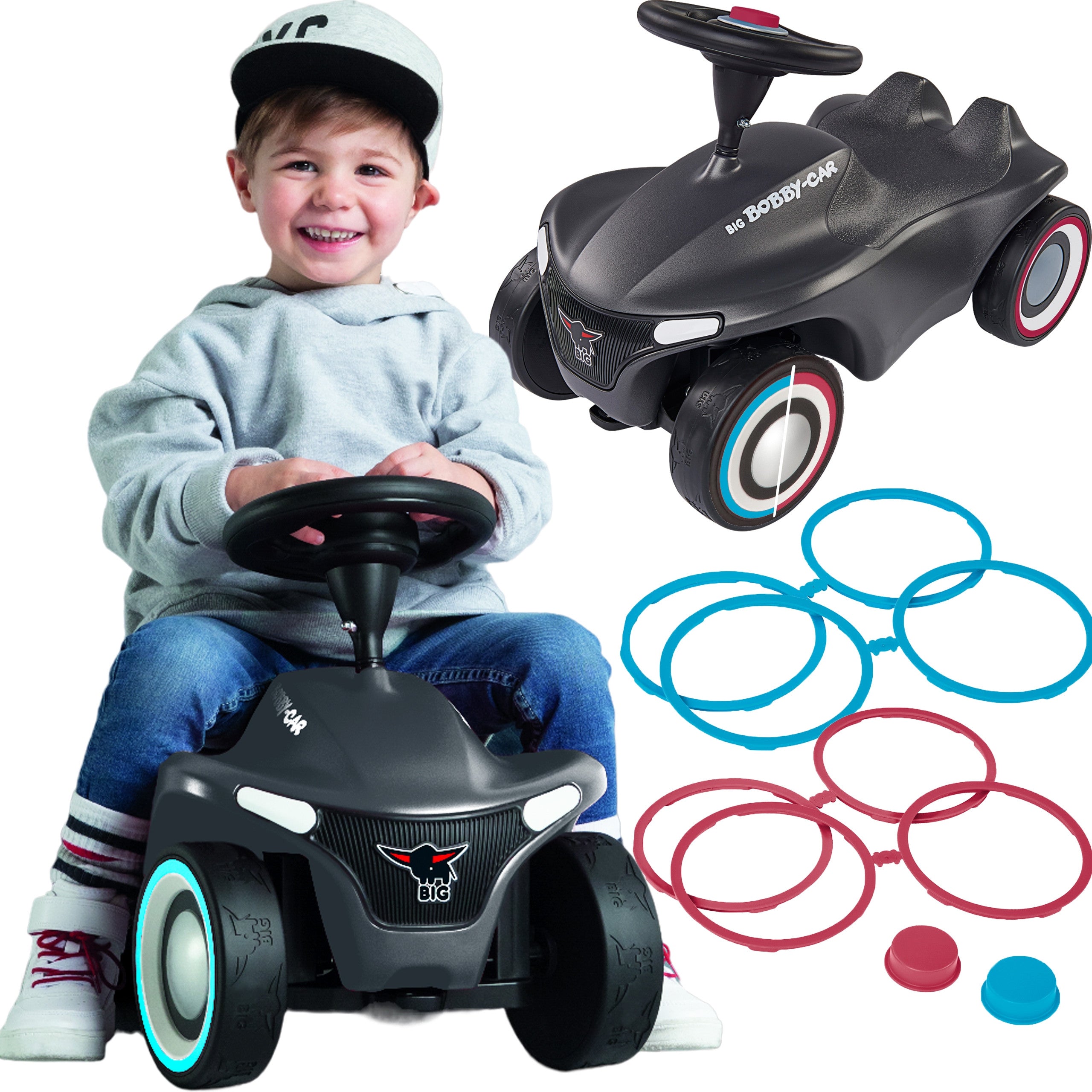 Big Bobby Car Neo Anthrazit Ride-on
