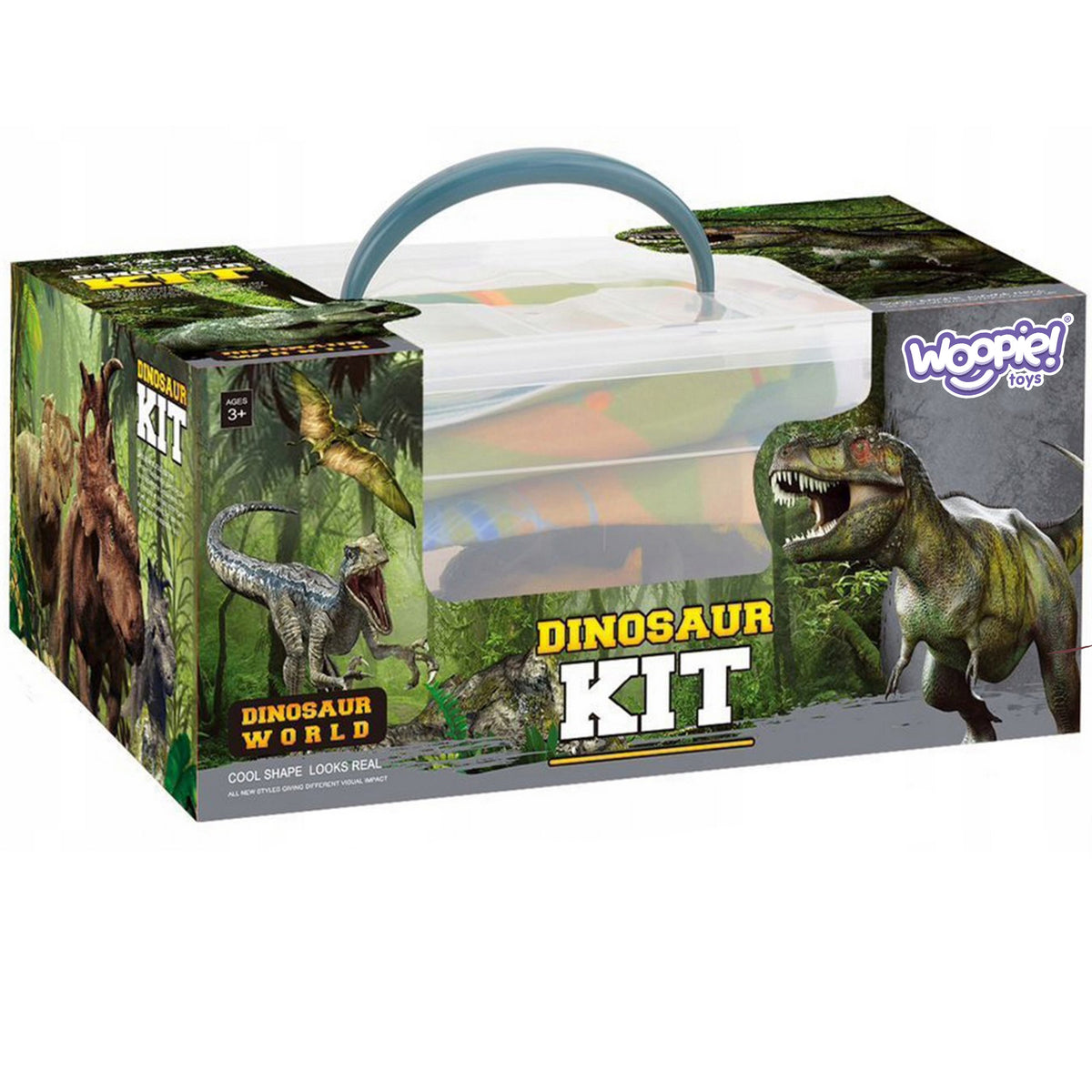 Woopie Veľká sada Dinosaurov Xxl figúrok + Mat prehistorický svet