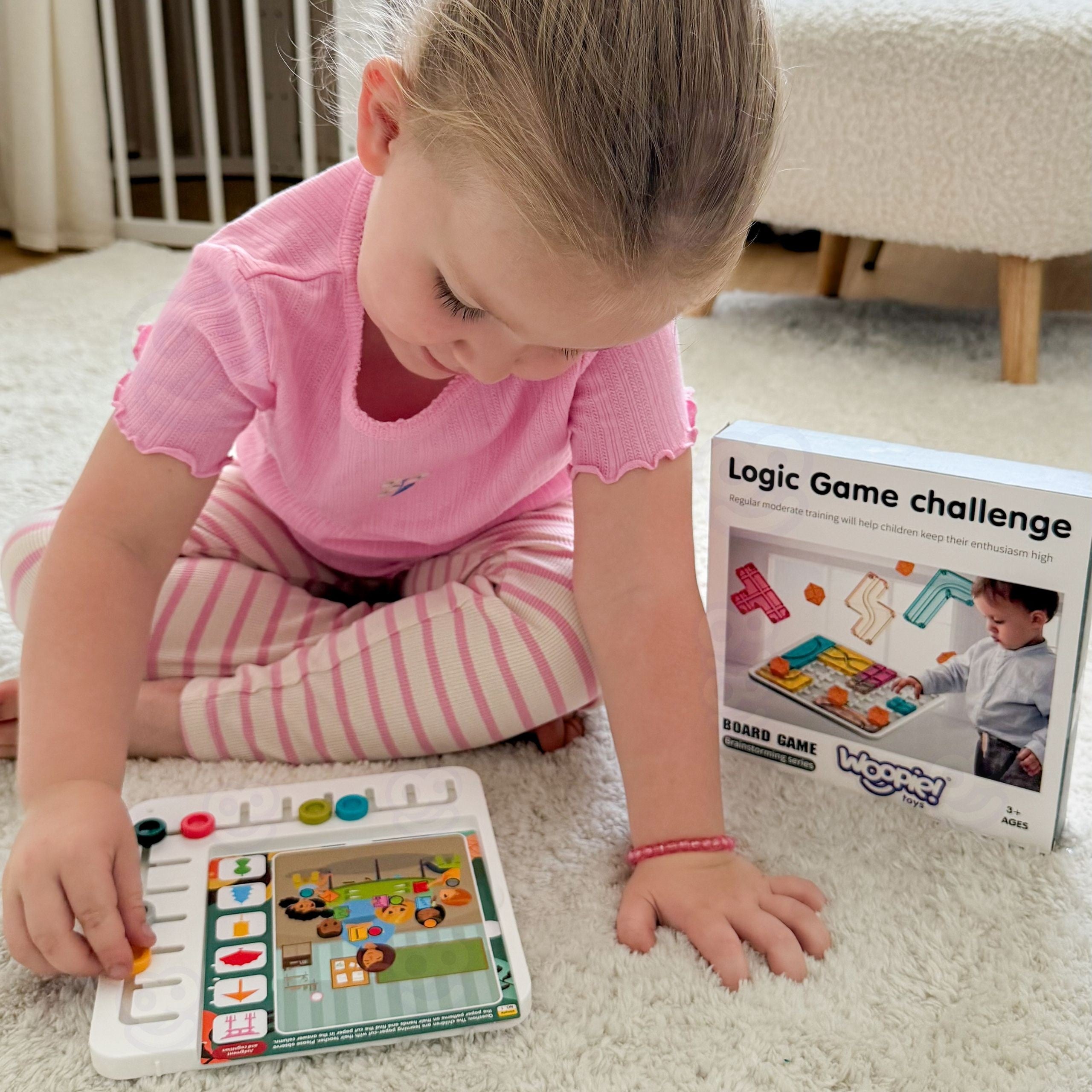 Woopie Ensemble De 60 Jeux De Logique 3+