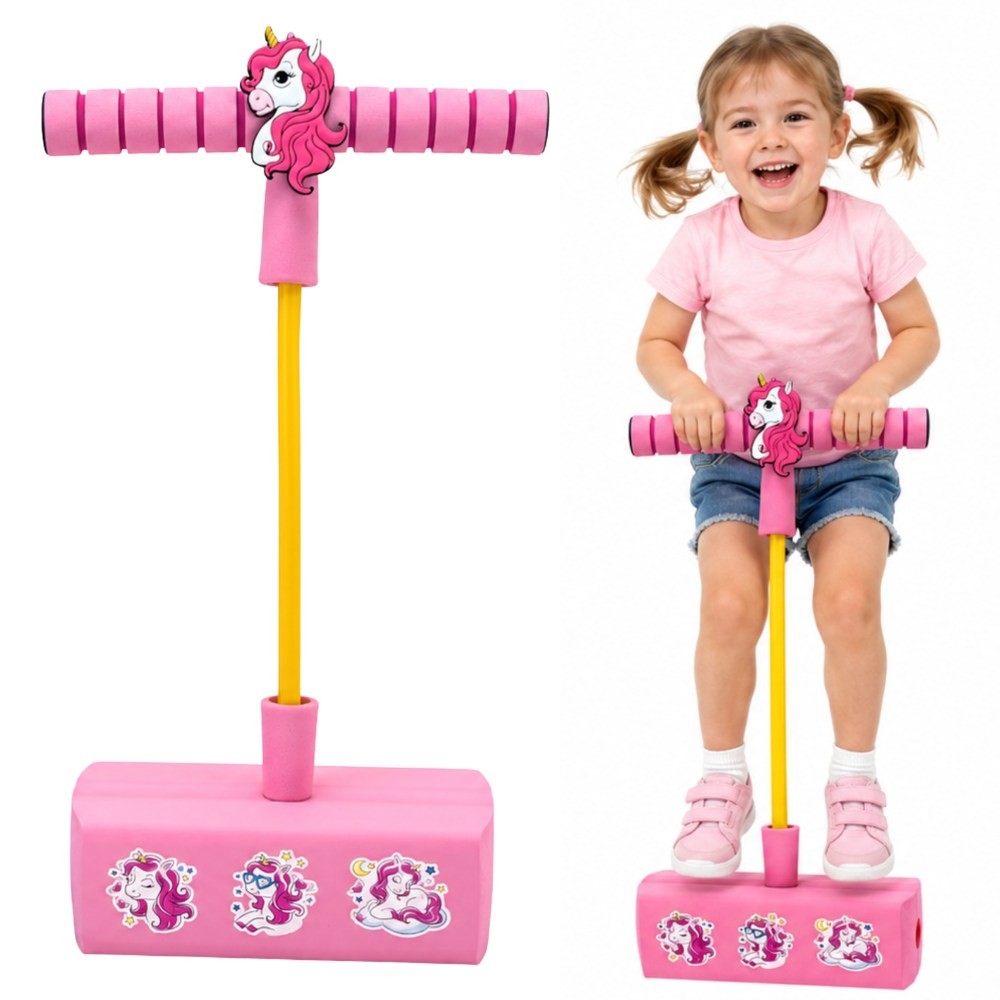 Woopie Foam Pogo Jumper til børn til spring Knirkende balancetræning