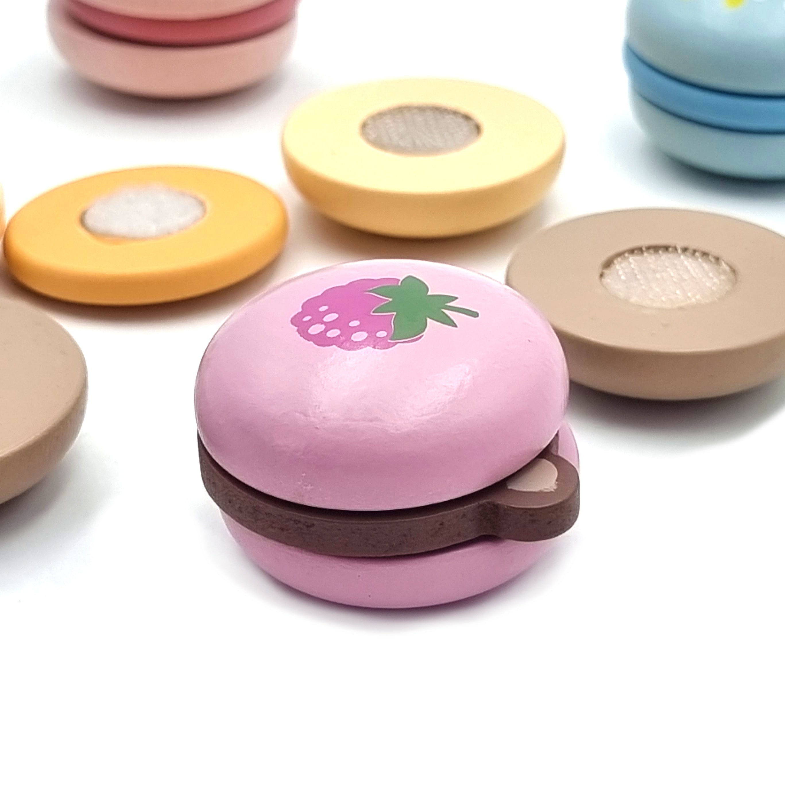 Viga Polarb Fianáin Adhmaid Fianáin Milseogra Socraigh Macaroons