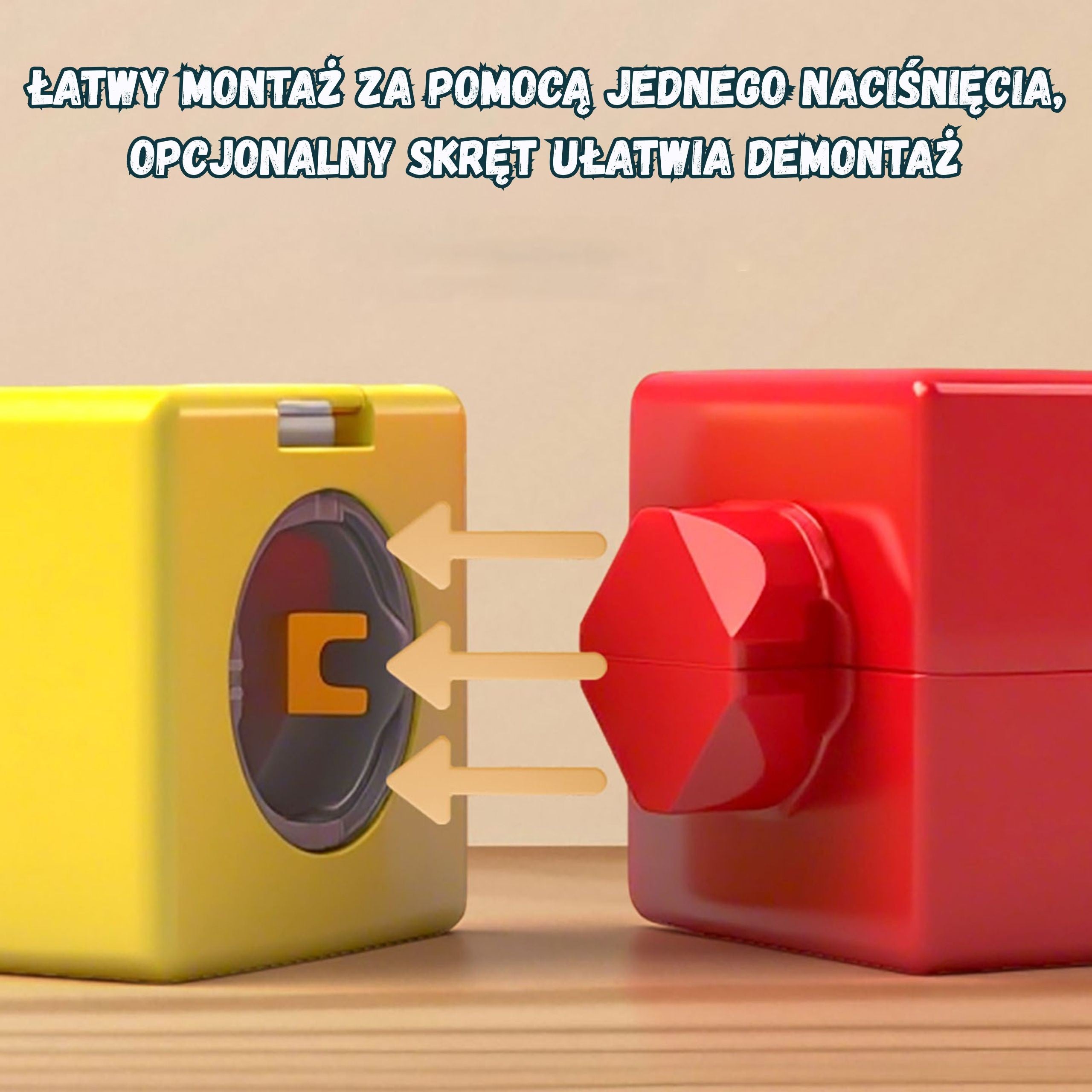 Woopie Magic Cube Klocki konstrukcyjne z antygrawitacyjnym torem magnetycznym 18 szt.