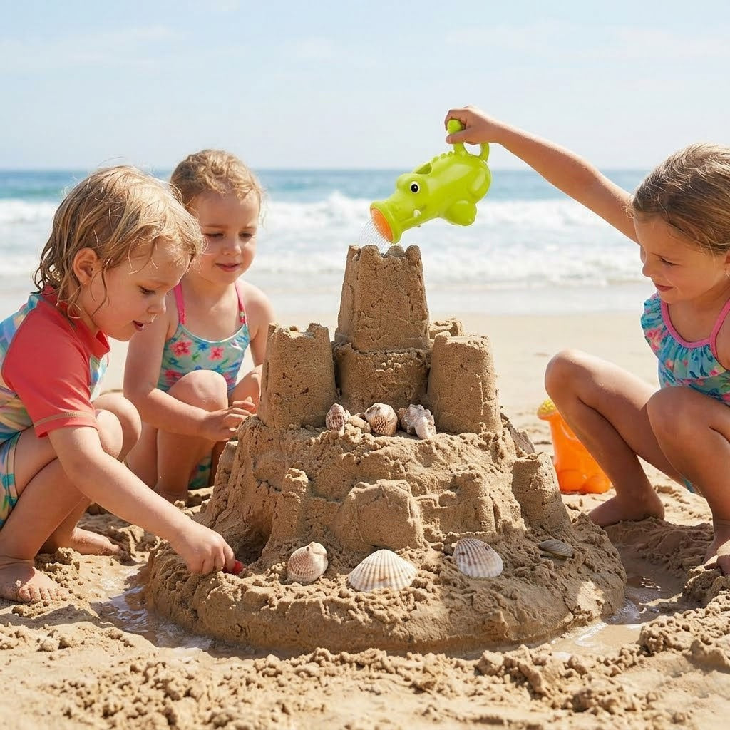 Woopie Giocattolo da Bagno Annaffiatoio per Coccodrillo da Spiaggia