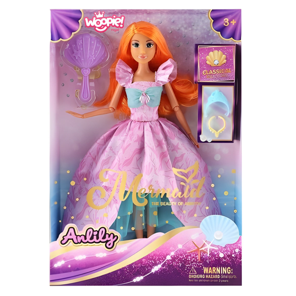 Woopie Royal Lili Princess Doll con accessori: il regalo perfetto per una piccola principessa