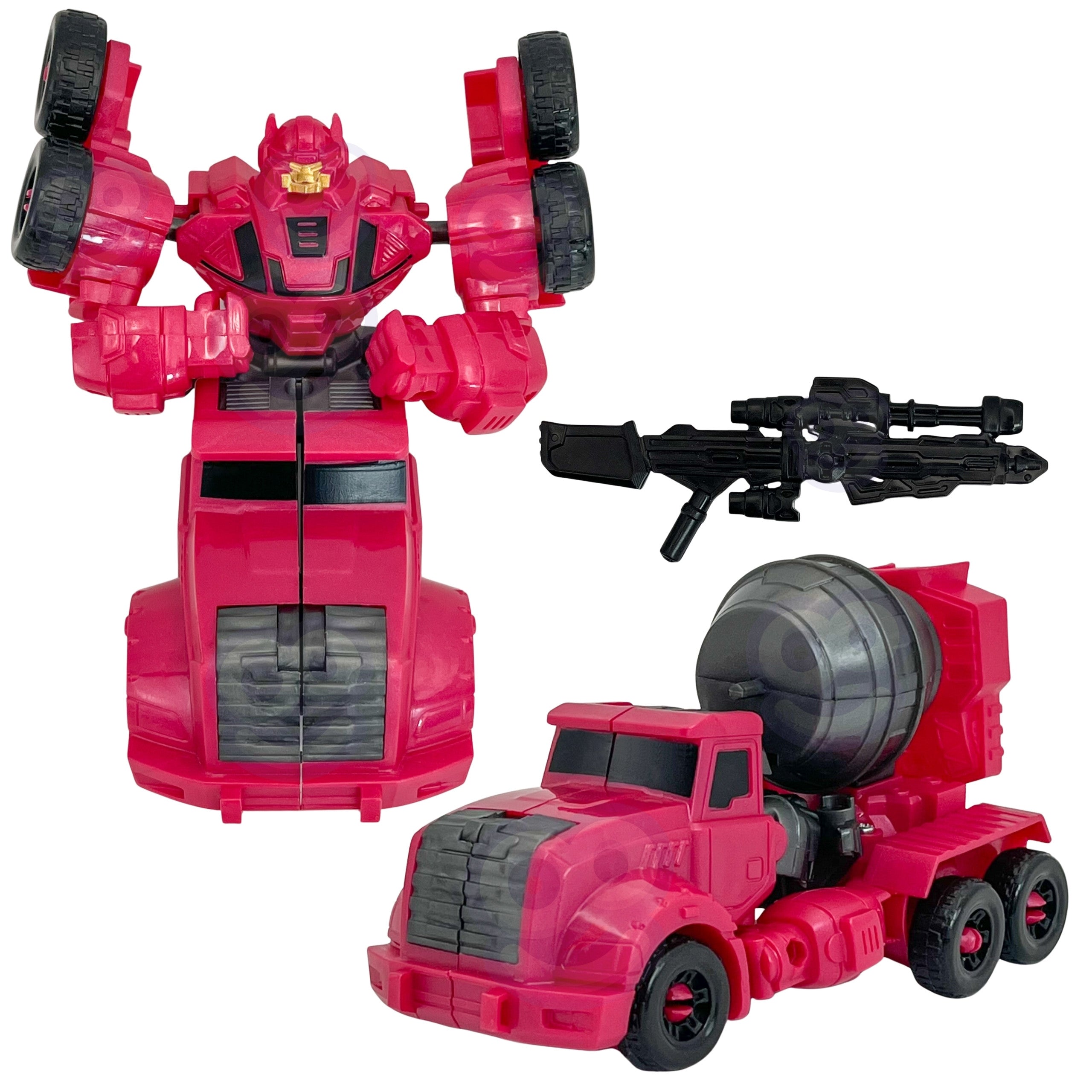 Woopie Transforming Robots Комплект бойна кола 4 в 1