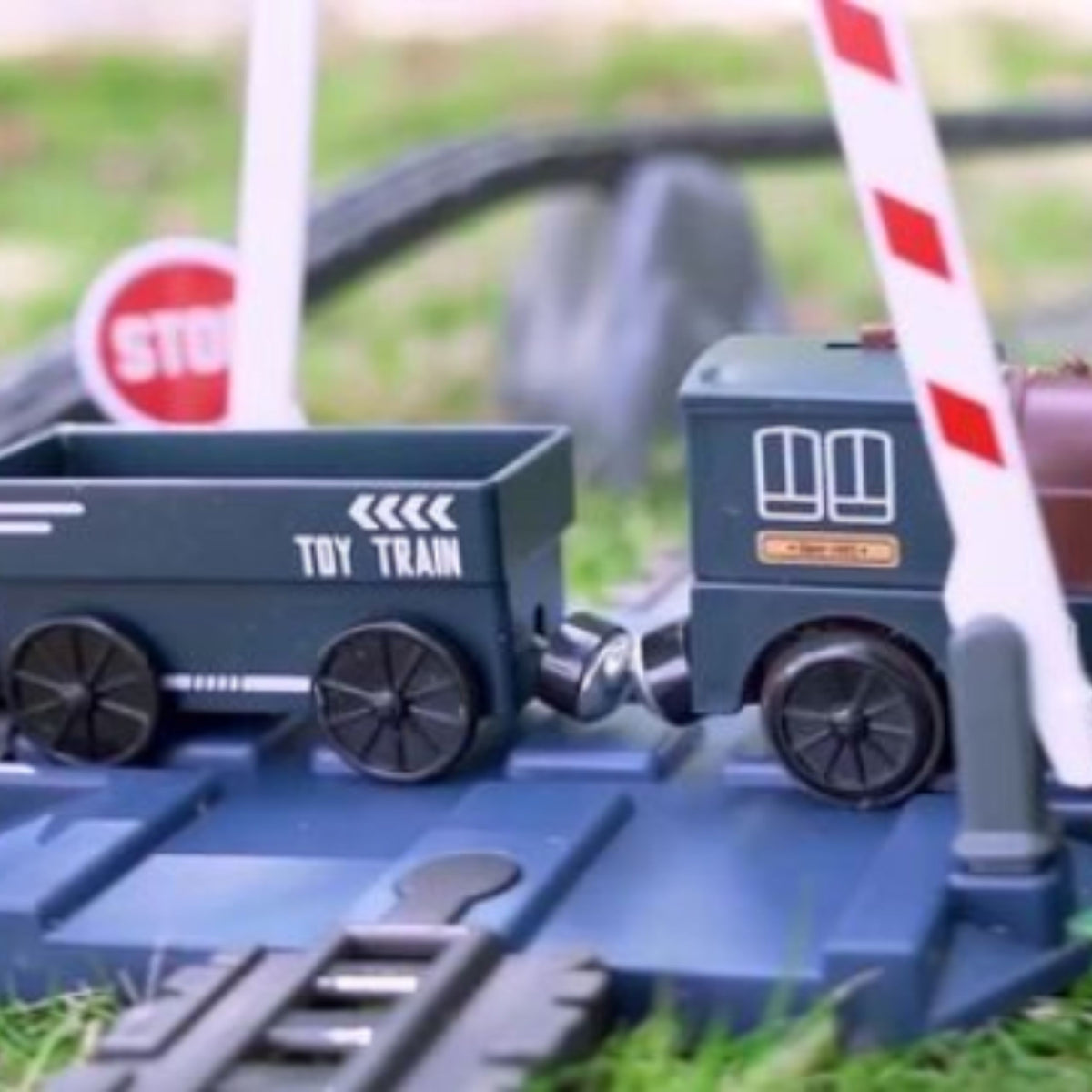 Woopie Tren Eléctrico Locomotora De Carga Vía Xxl 90 Uds.