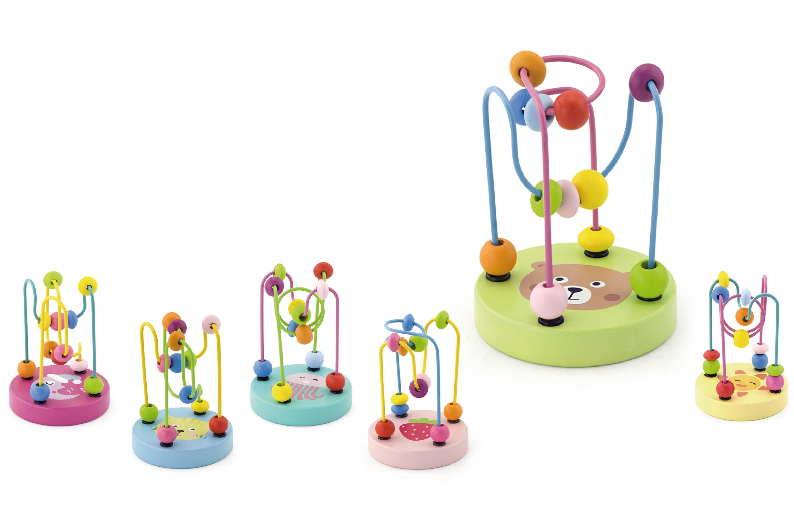 Viga Wooden Handy Labyrinth Intertwining Motor Loop 1 Pc.