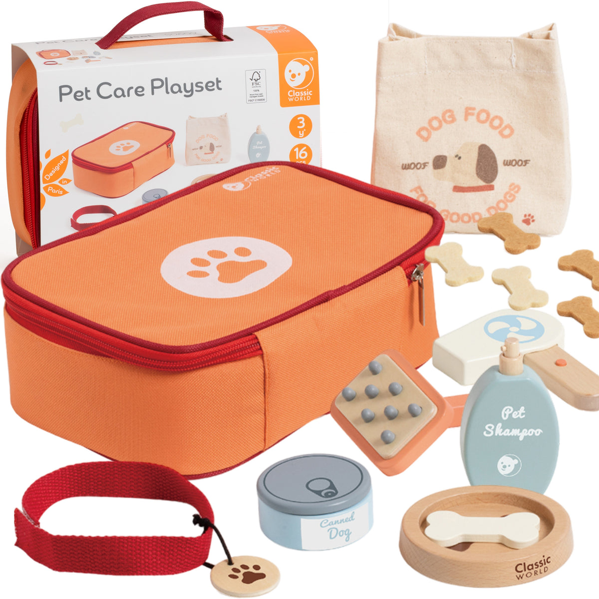 Classic World Kit De Cuidado Portátil Para El Cuidado De Nuestras Mascotas Veterinario