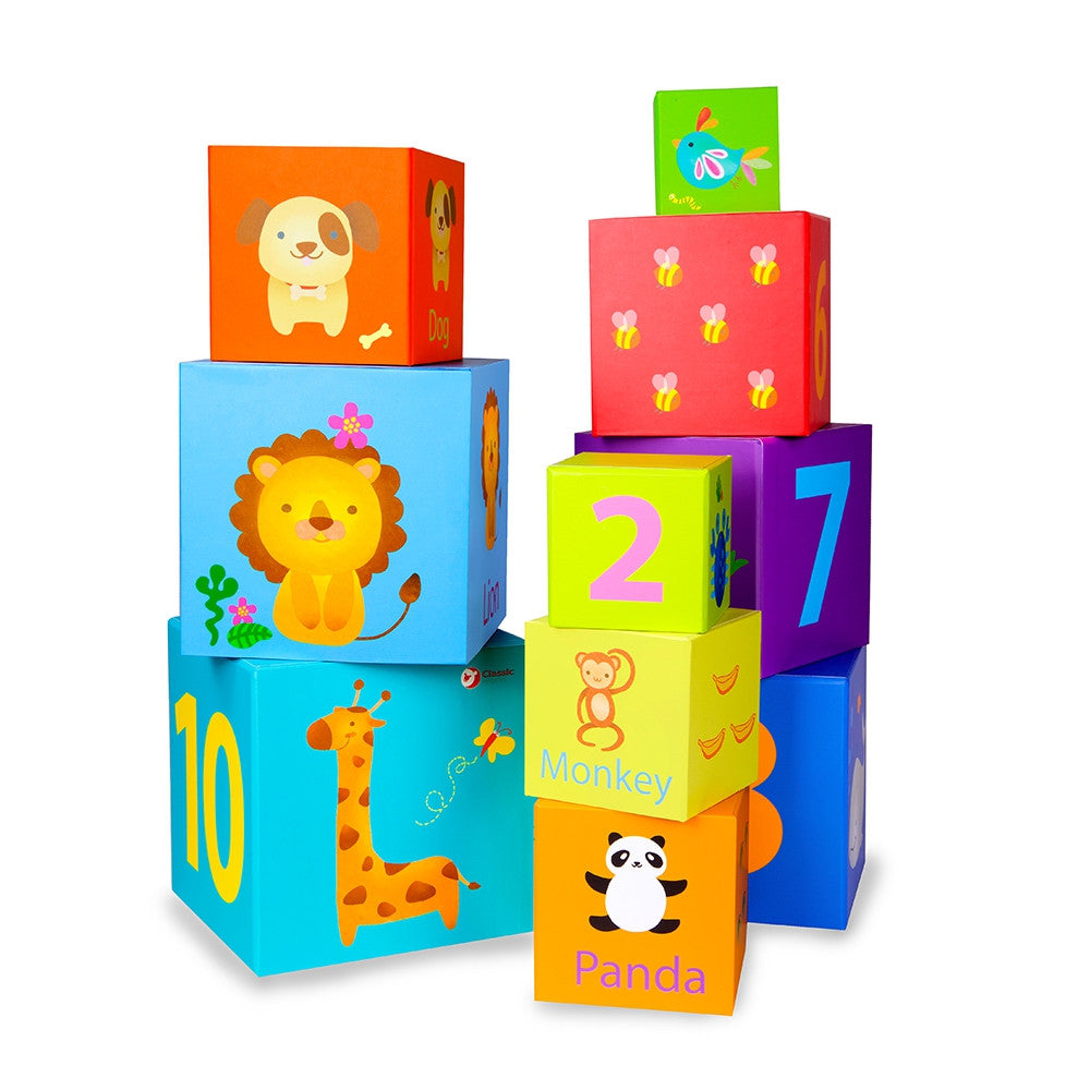Klasyczny świat magiczne pudełko bloki Puzzle Tower Box zabawka edukacyjna
