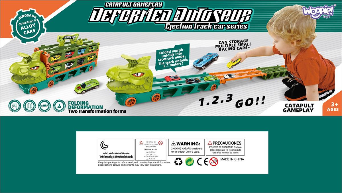 Woopie Toy Truck Dinosaur Track 2,1 m autókhoz