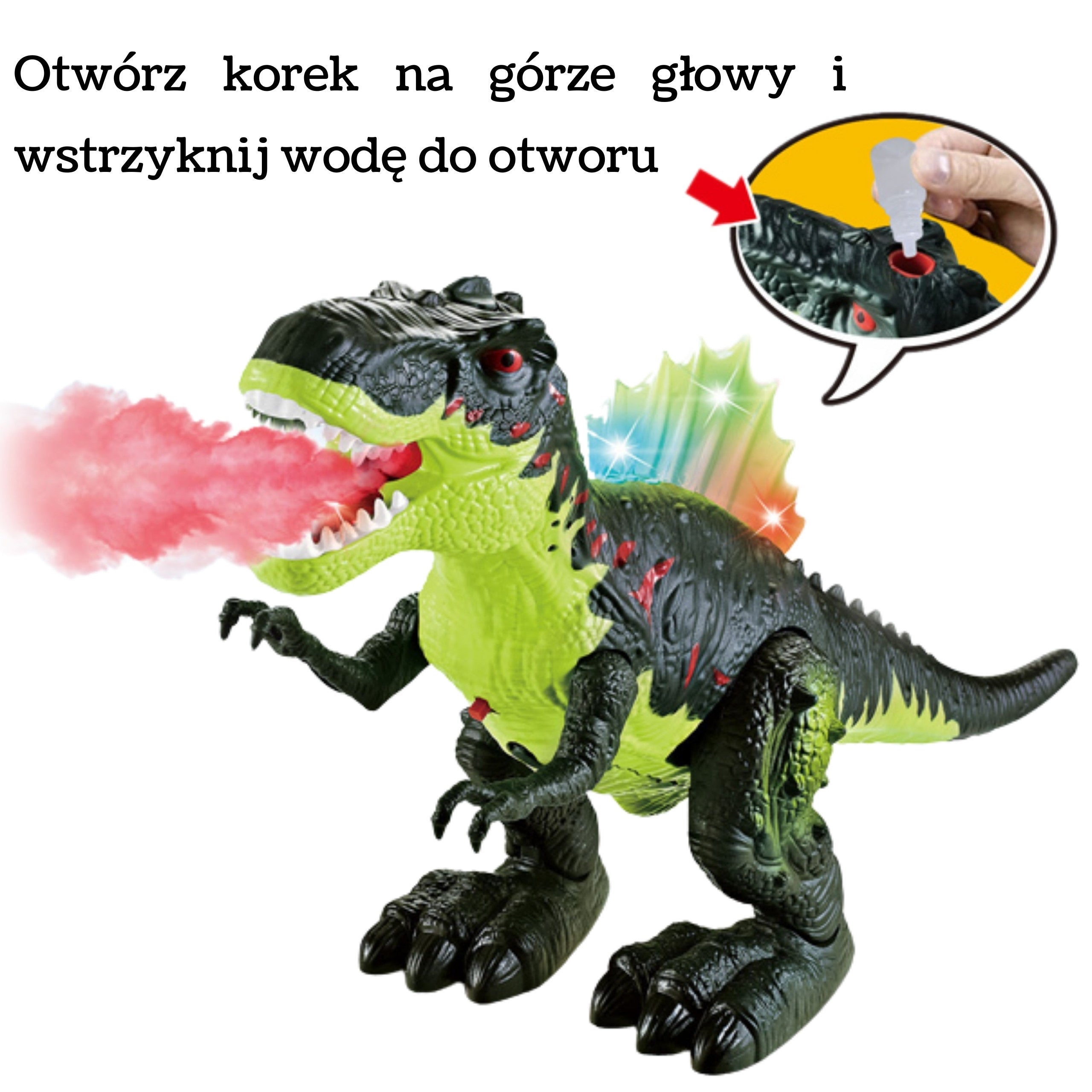 Woopie Walking Tyrannosaurus Rex Dinosaur Светлинни и звукови ефекти