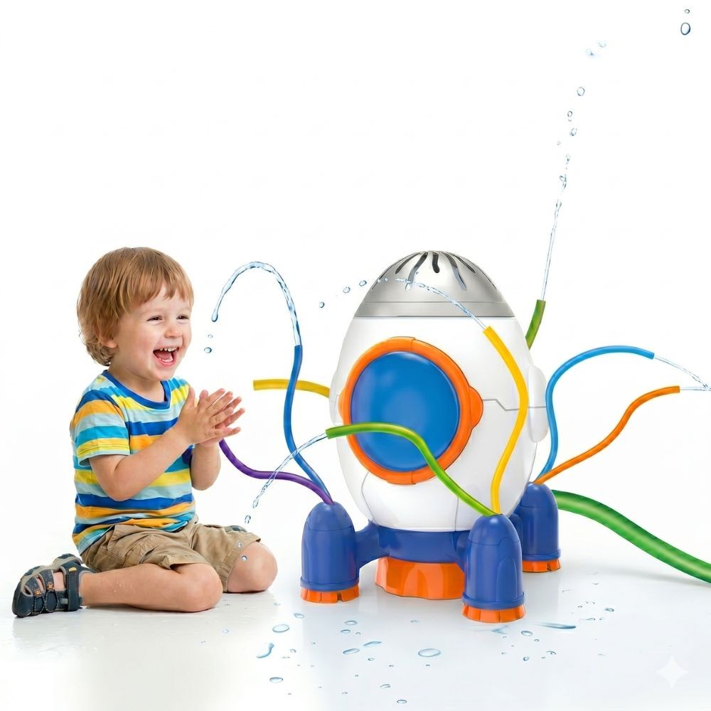 Woopie Garden Sprinkler Fountain Rocket