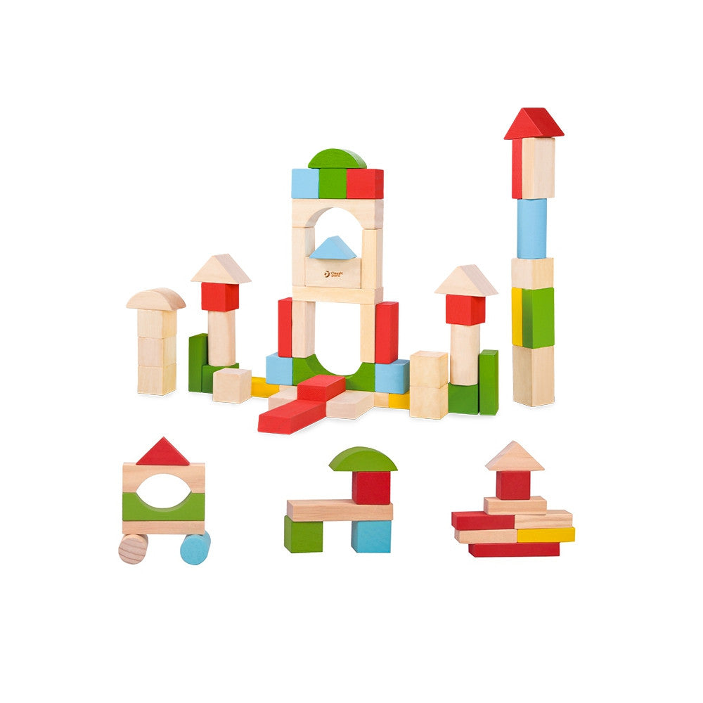 Classic World Holzklötze für Kinder 50 Stk.