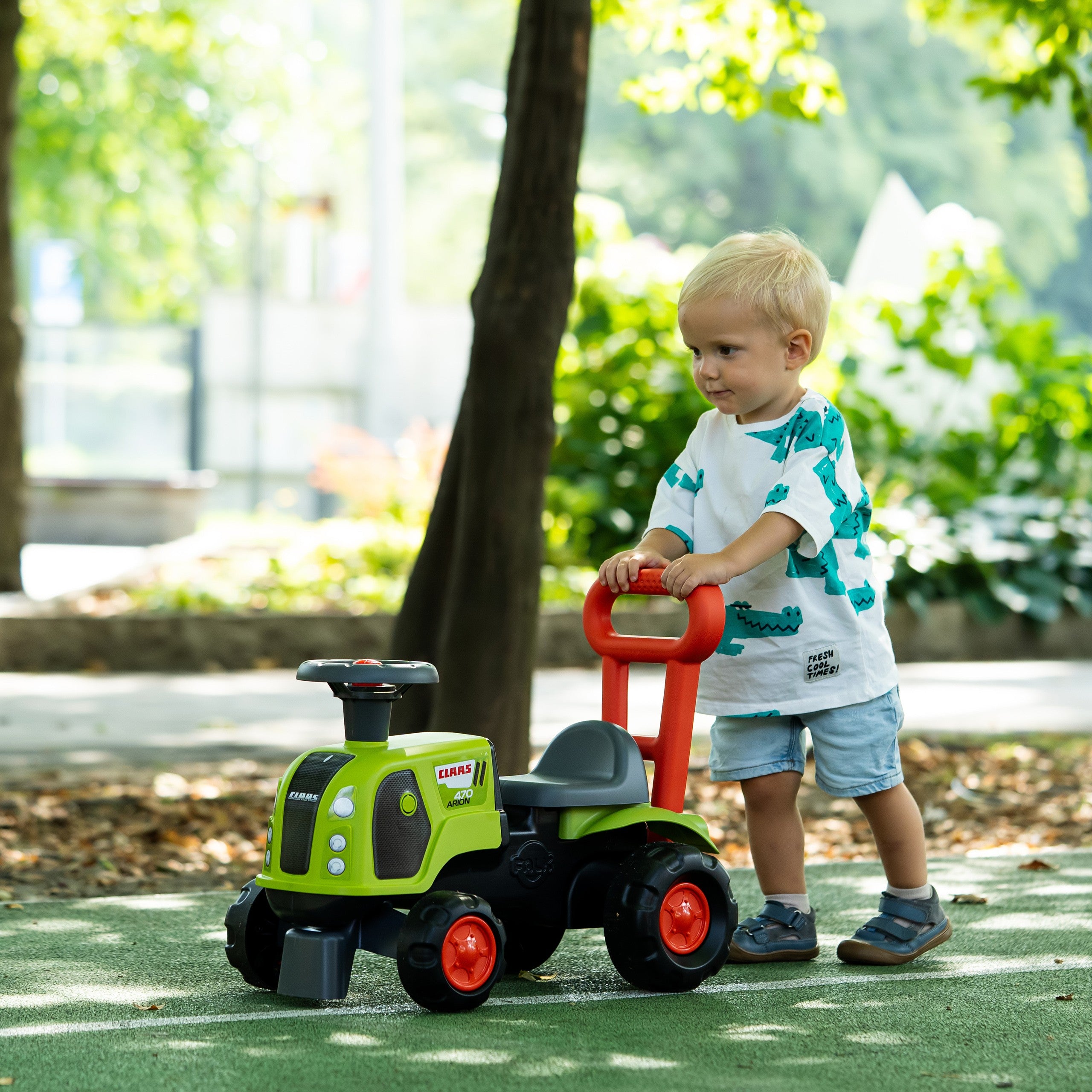 Falk Тласкач за трактор Baby Claas Arion 470 с клаксон
