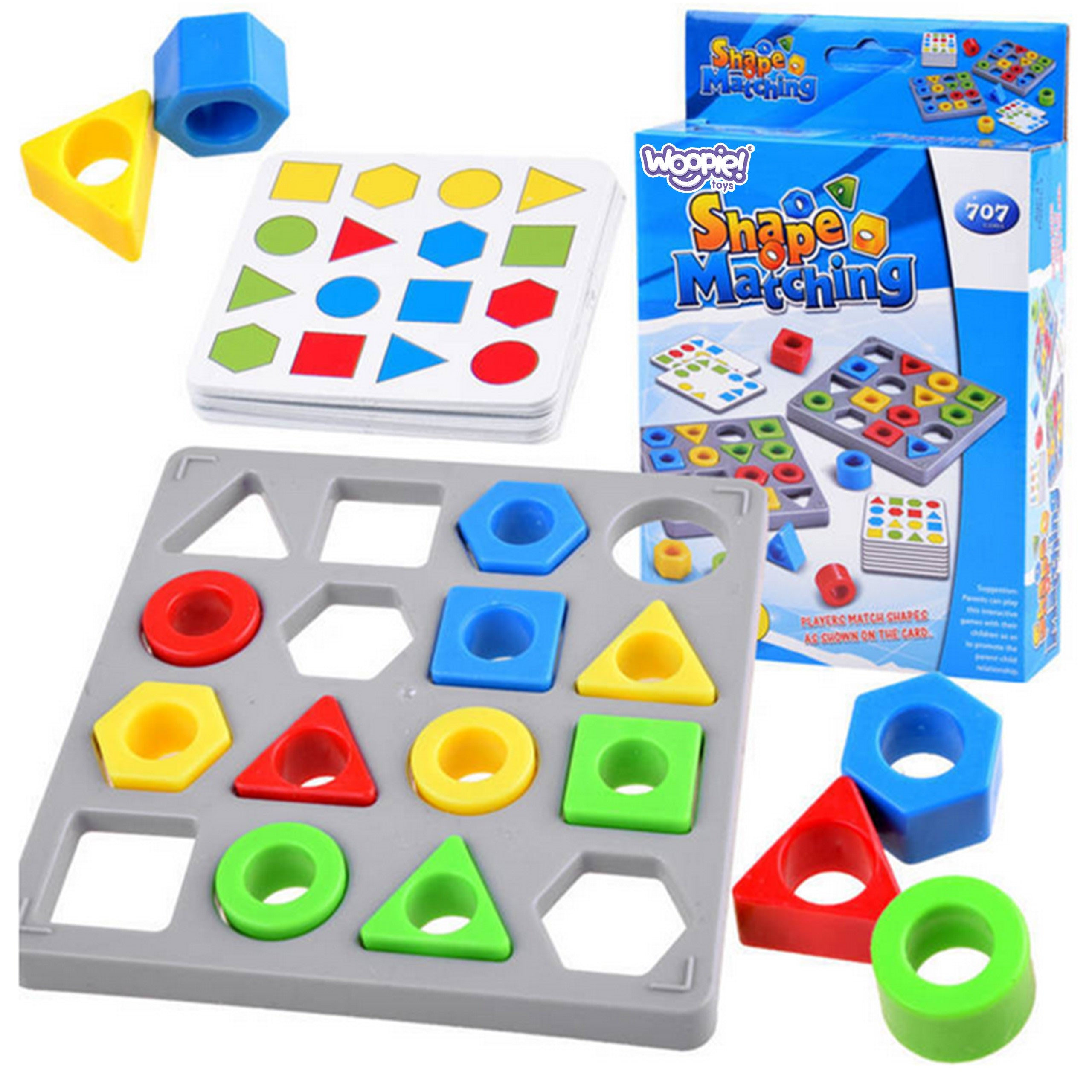 Woopie Match Vormen Puzzelspel
